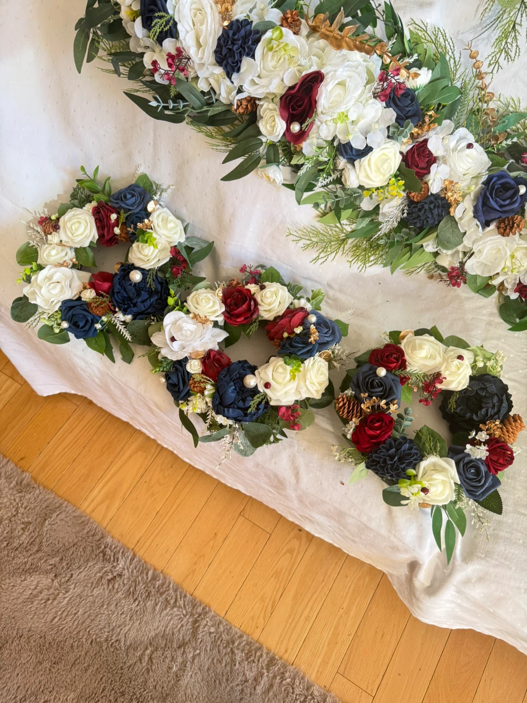 Artificial Floral Arrangements and Wedding Signs - photo 3