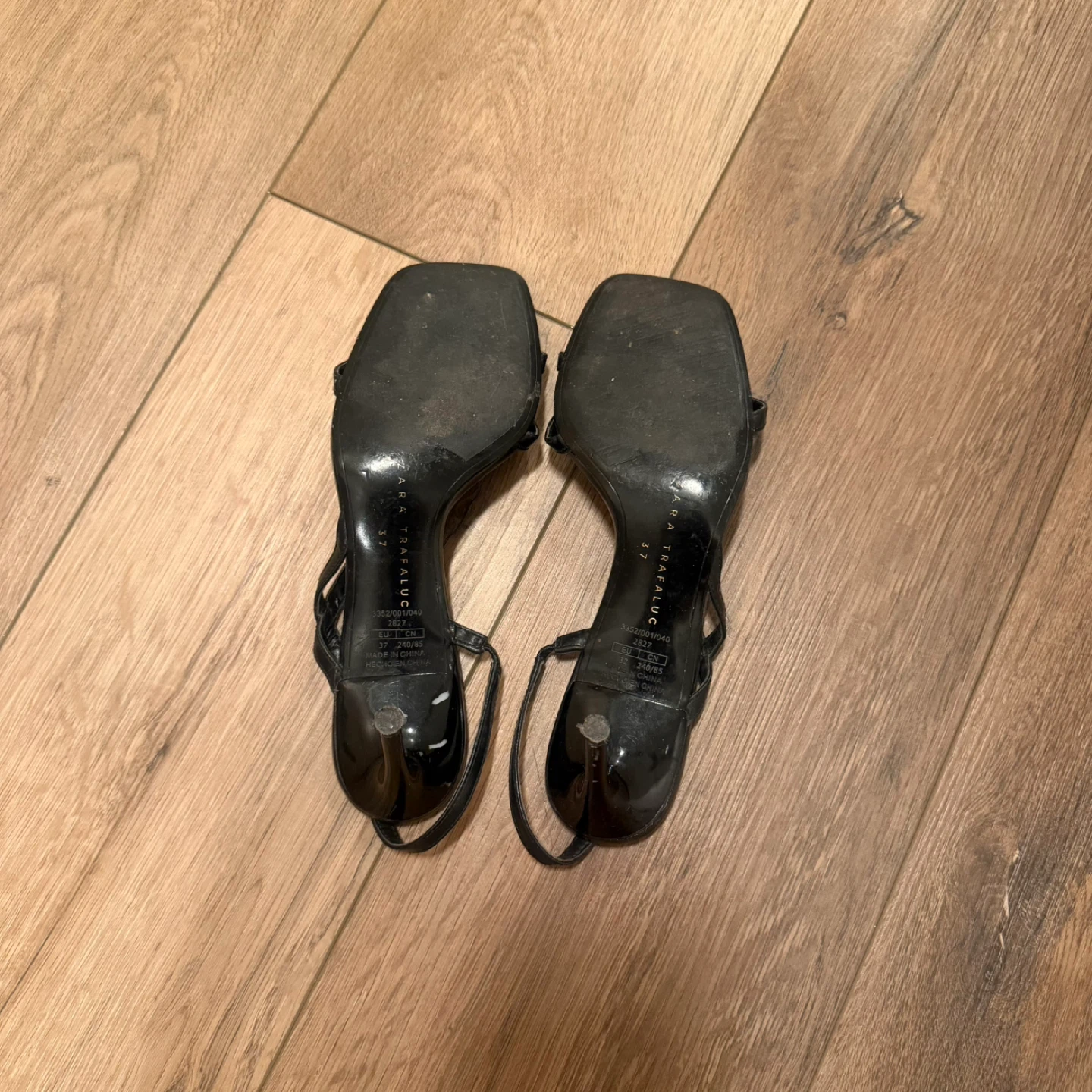 ZARA Black Strappy Heeled Sandals - photo 2