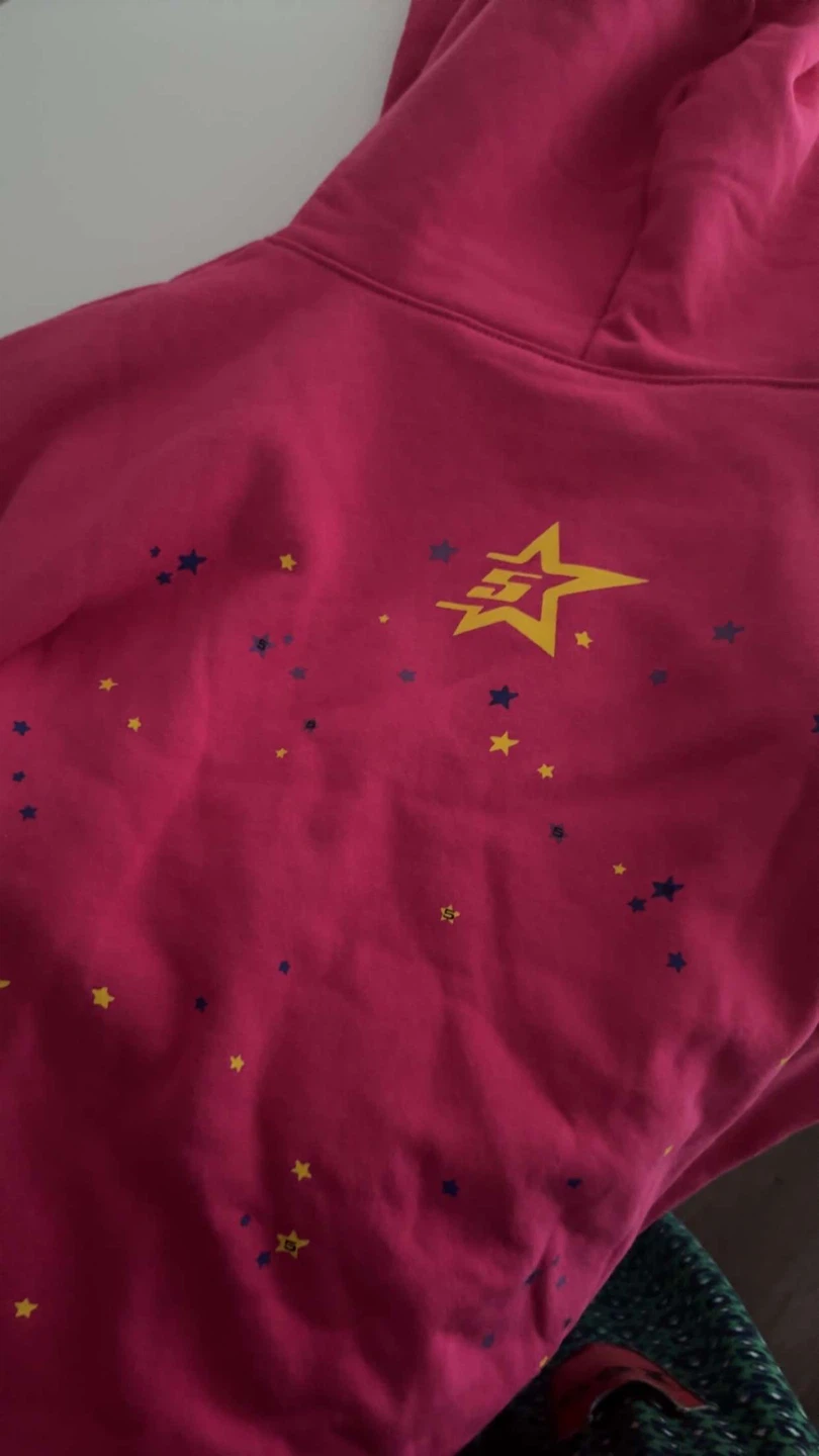 Sp5der Pink Hoodie Large - photo 4