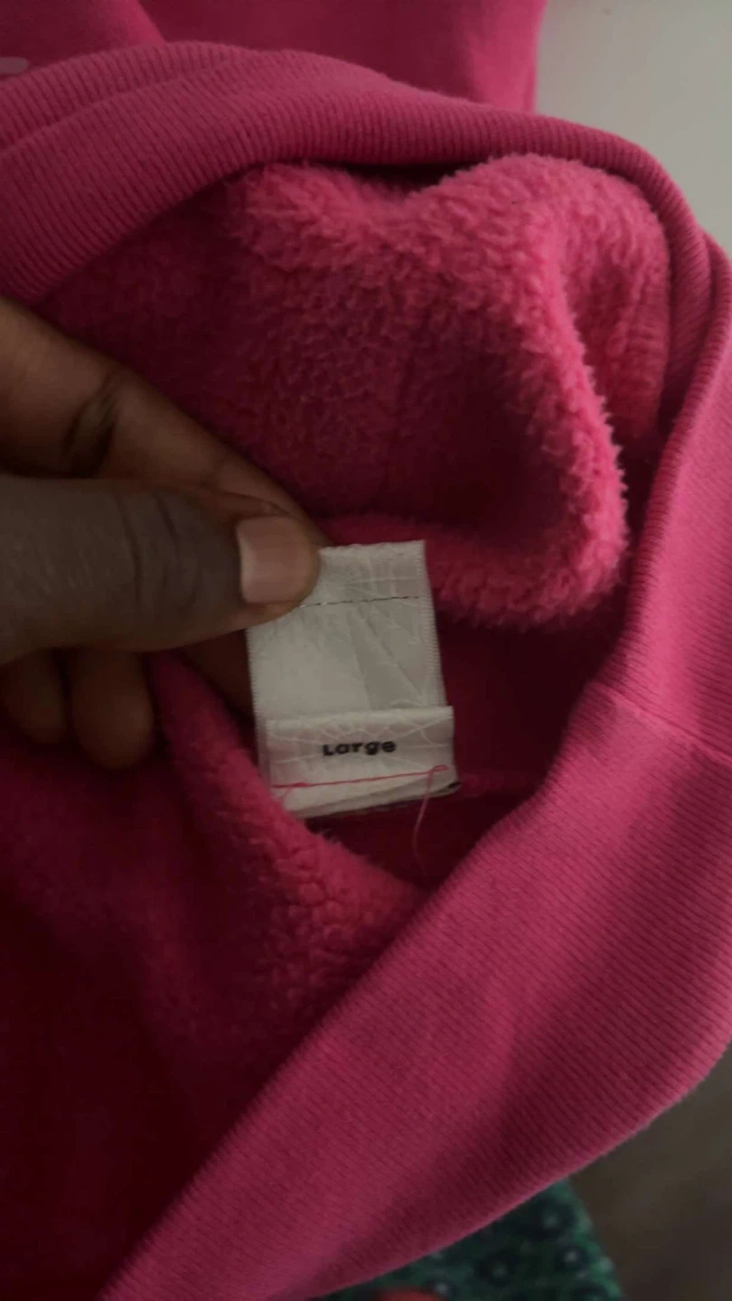 Sp5der Pink Hoodie Large - photo 2