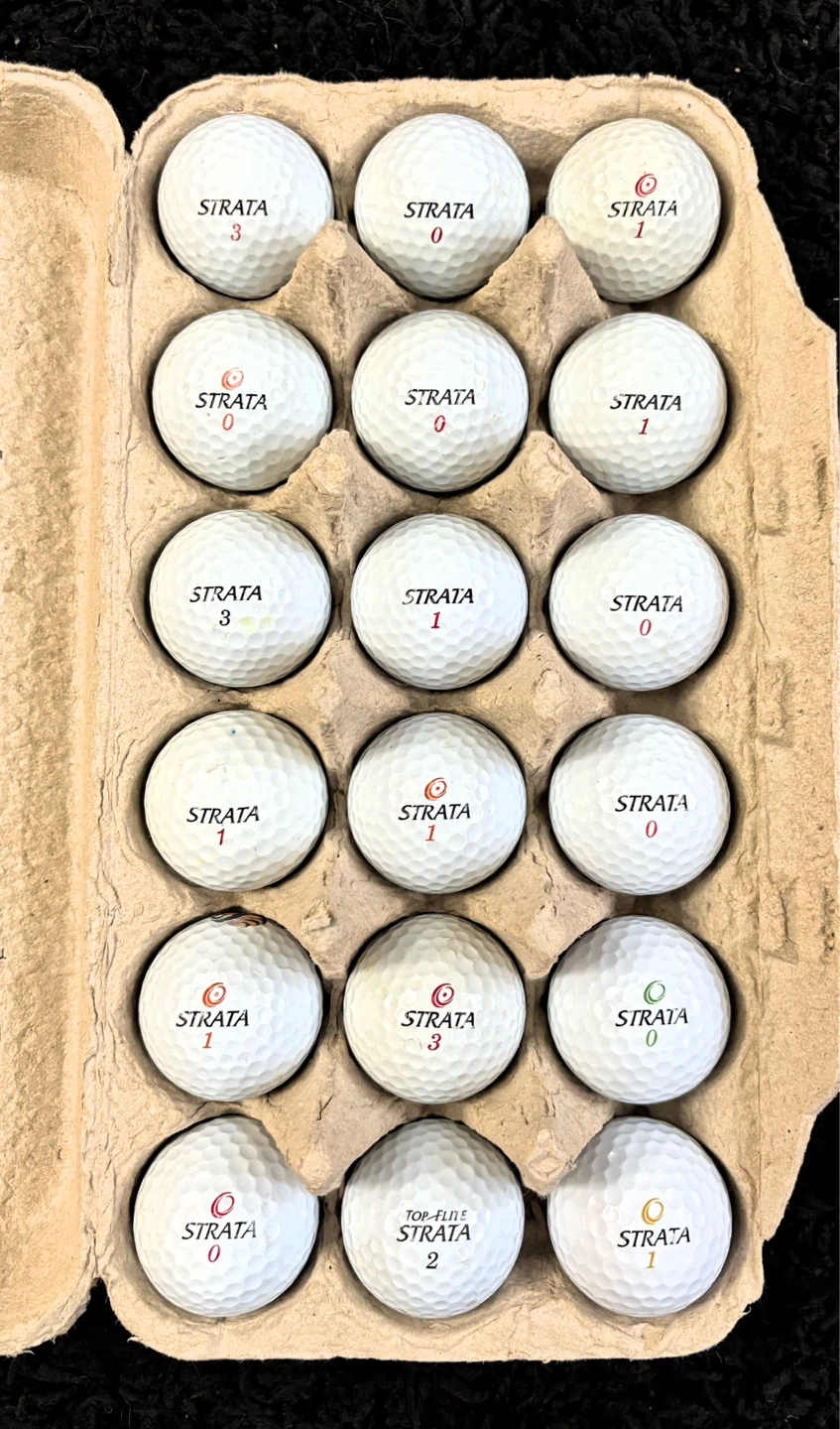 18 Top Flite Strata Golf Balls *Rare* - photo 2