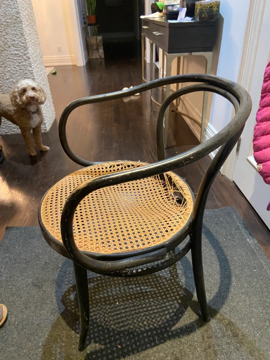 Bentwood Cane Seat Chair