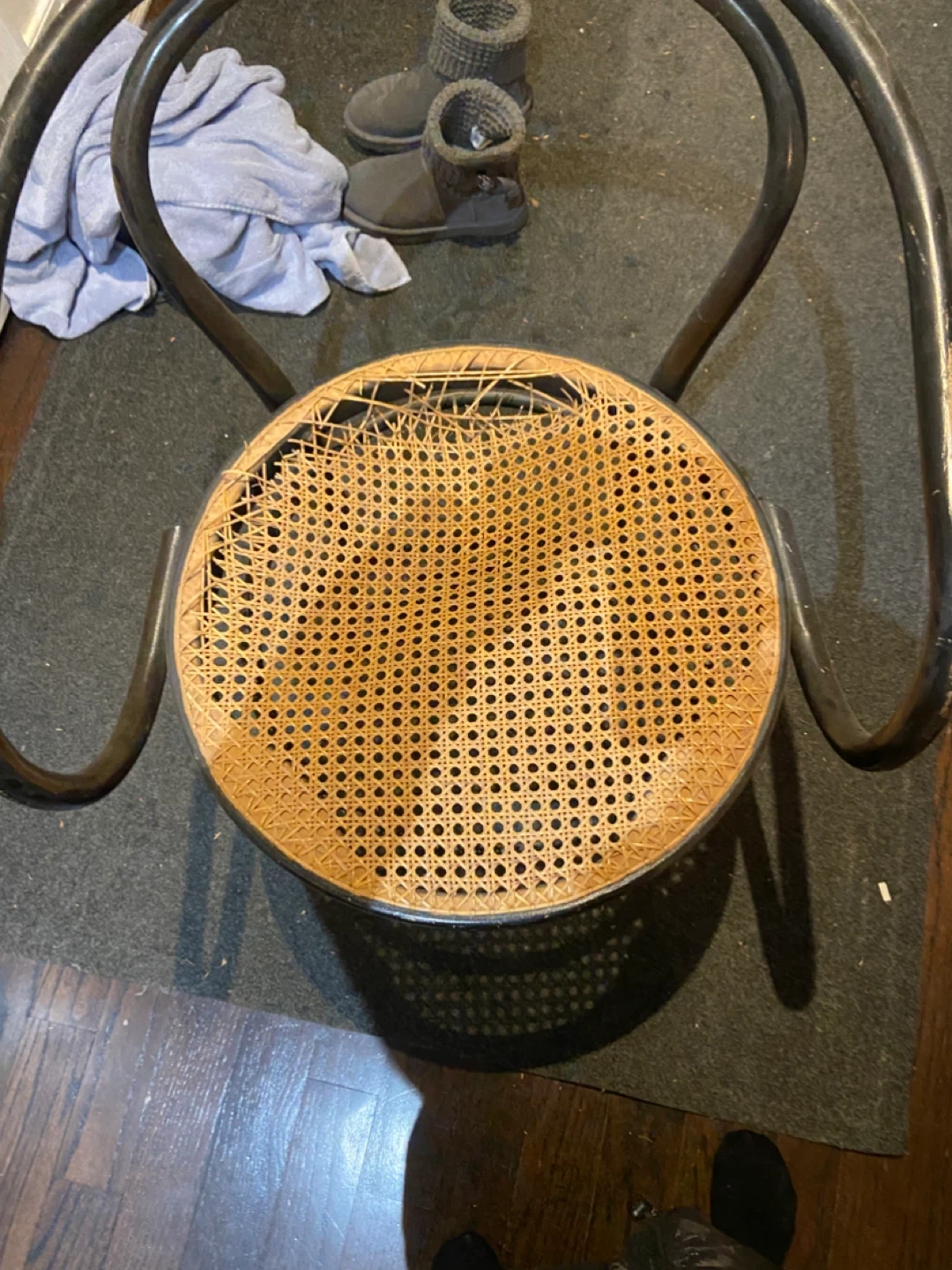 Bentwood Cane Seat Chair - photo 3