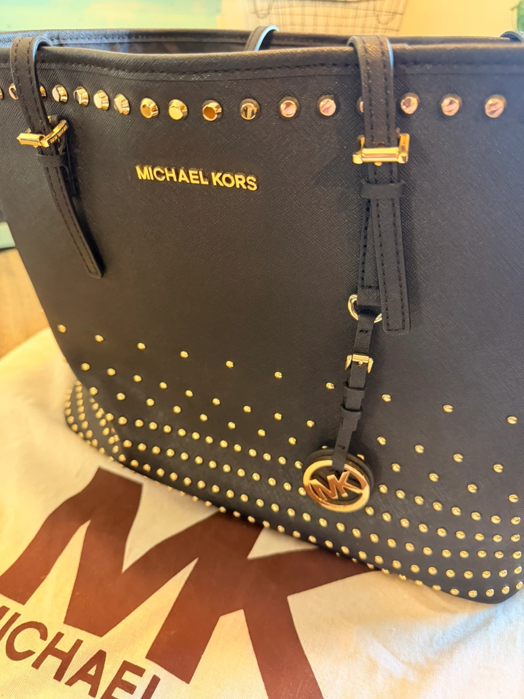 Michael Kors Studded Tote Bag - photo 2