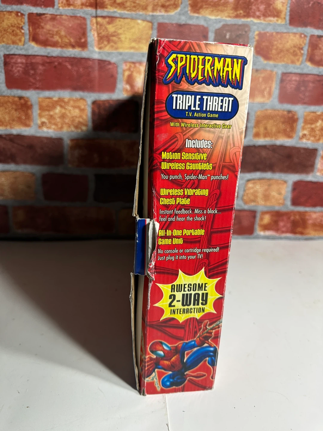 Spider-Man Triple Threat T.V. Action Game - Tested Works - photo 3