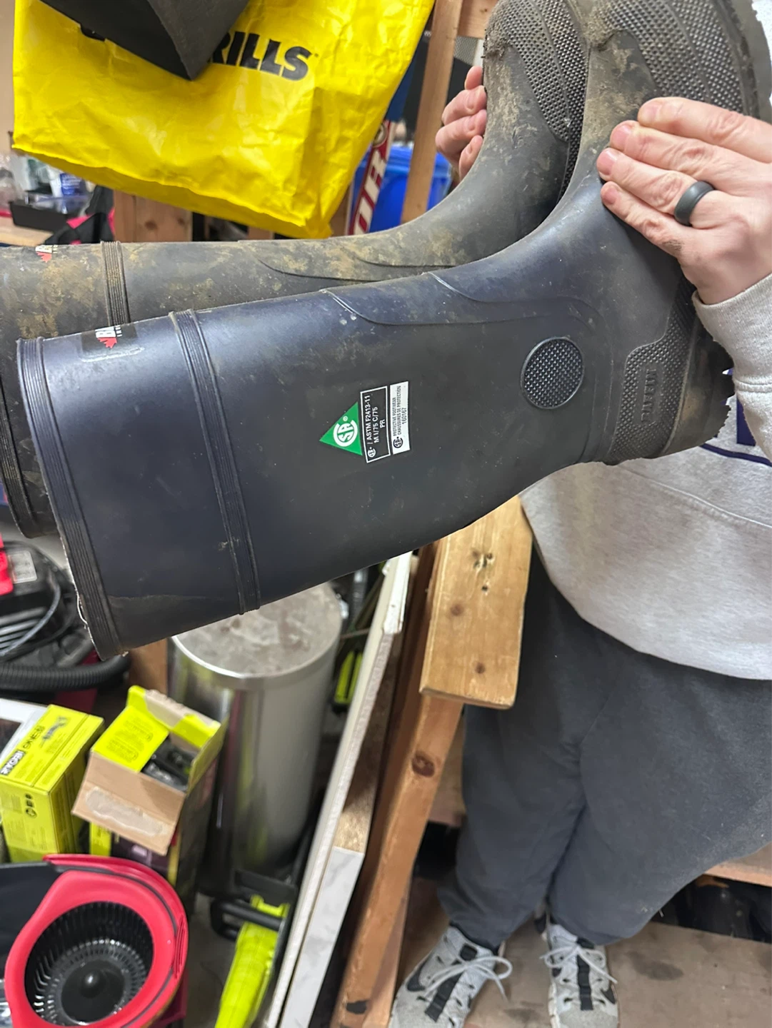 Work Boots metal toe