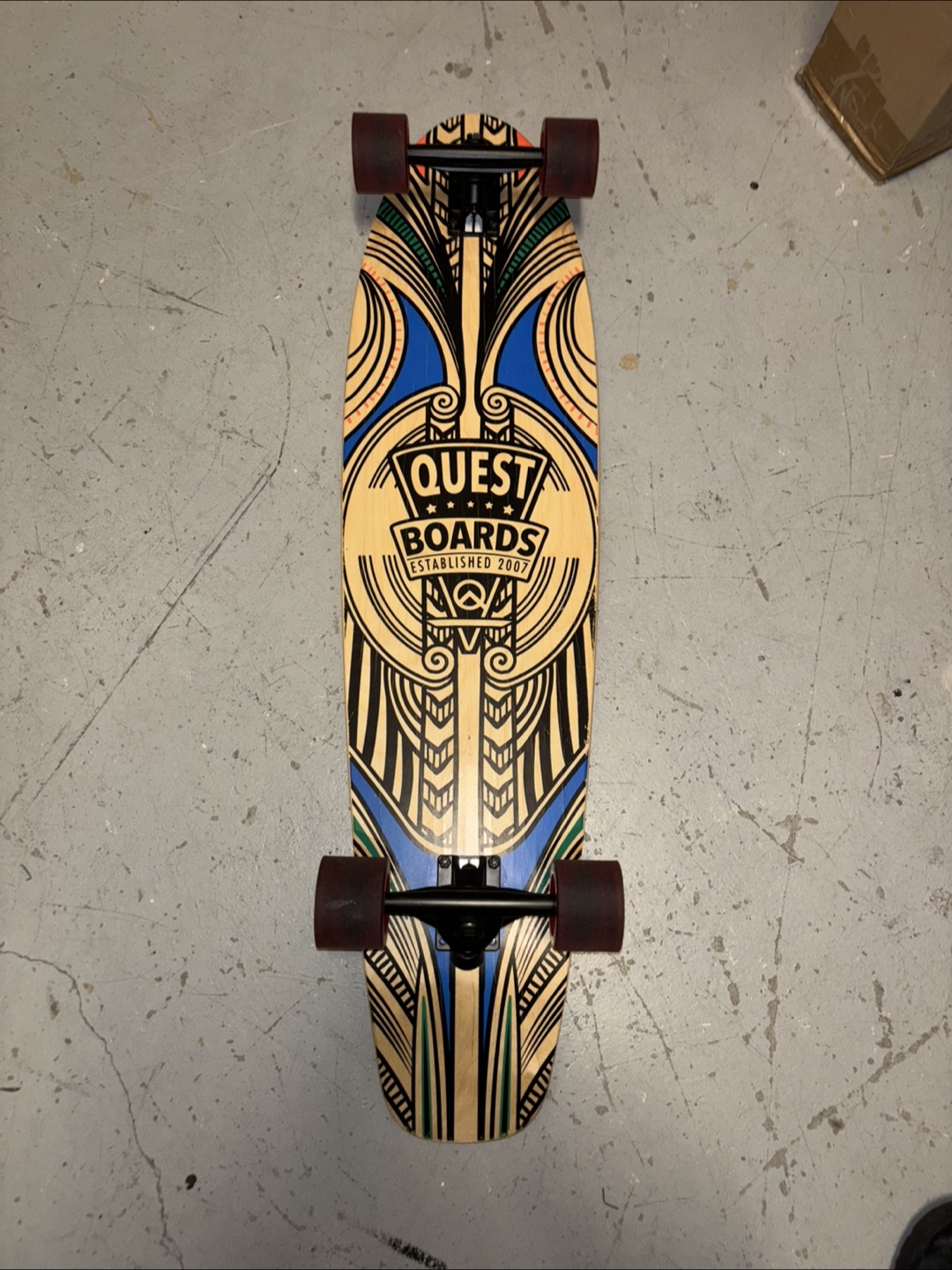 Quest Boards Longboard – Brand New (Unused)