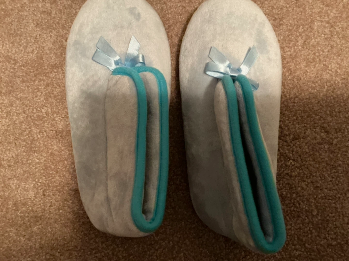 Light Blue Slippers Size 37 - photo 3