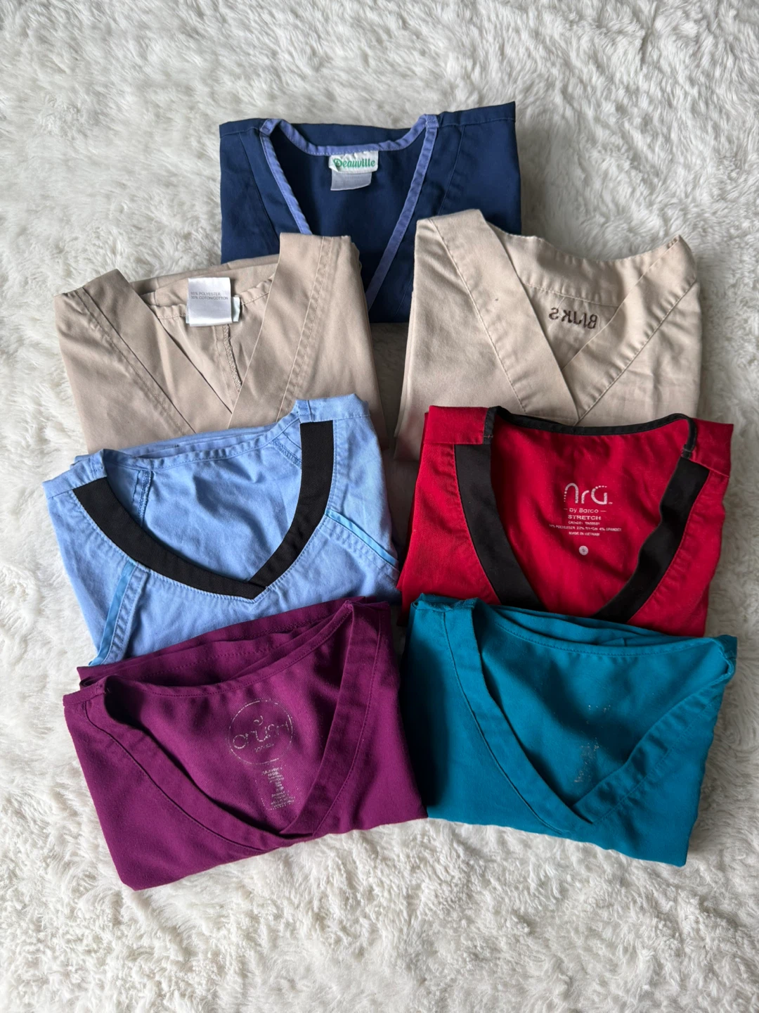 Various Brands Scrub Tops and Pants