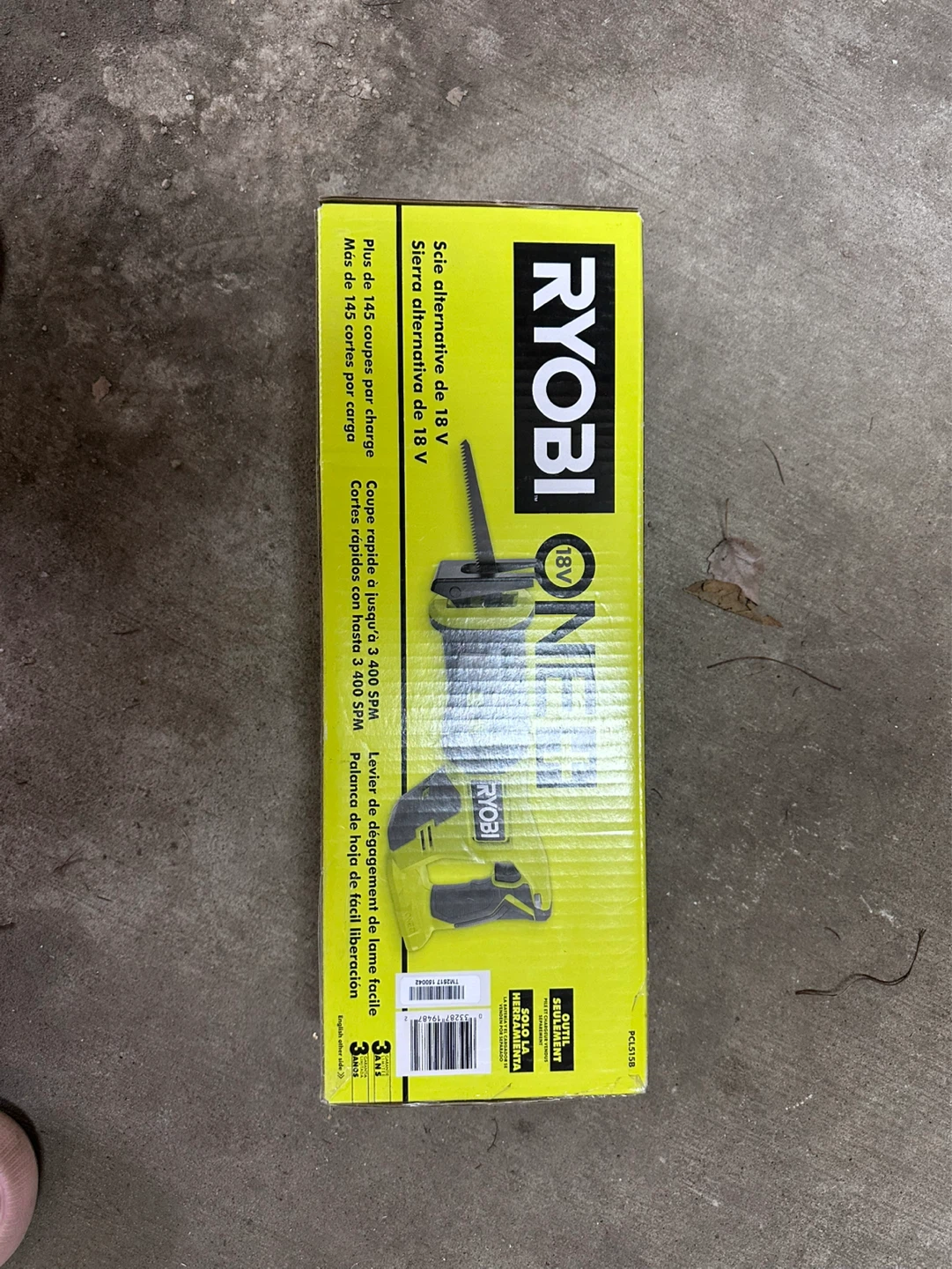Ryobi 18V ONE+ Cordless Reciprocating Saw (Tool Only)