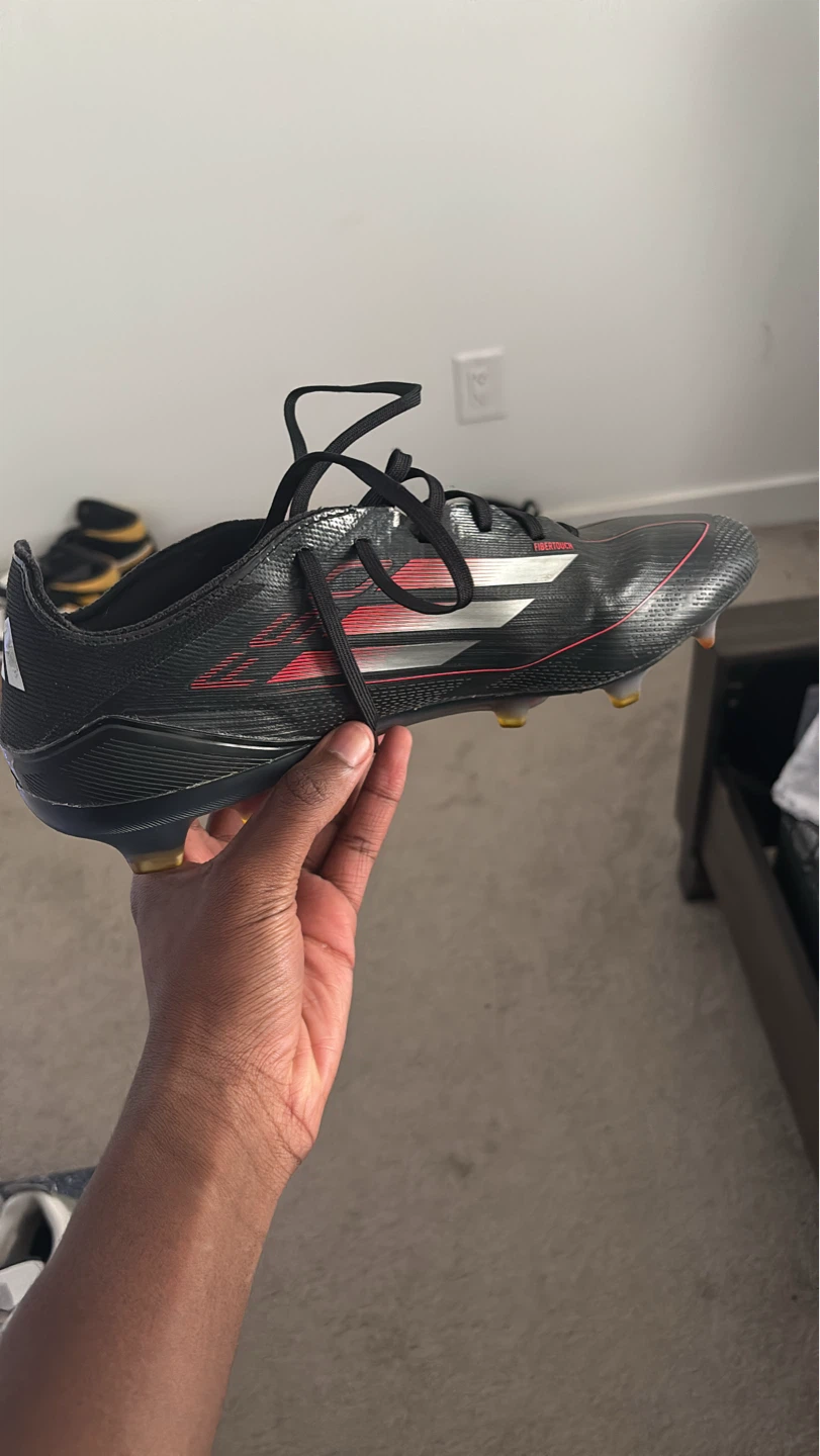 Adidas X Speedflow.1 FG Cleats Black White Red Soccer Shoes - photo 3