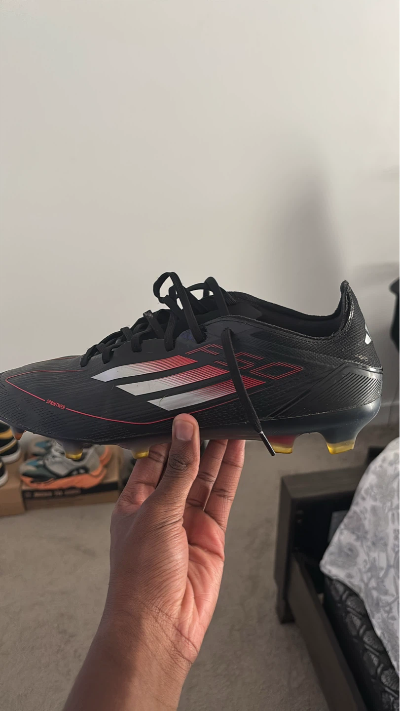 Adidas X Speedflow.1 FG Cleats Black White Red Soccer Shoes