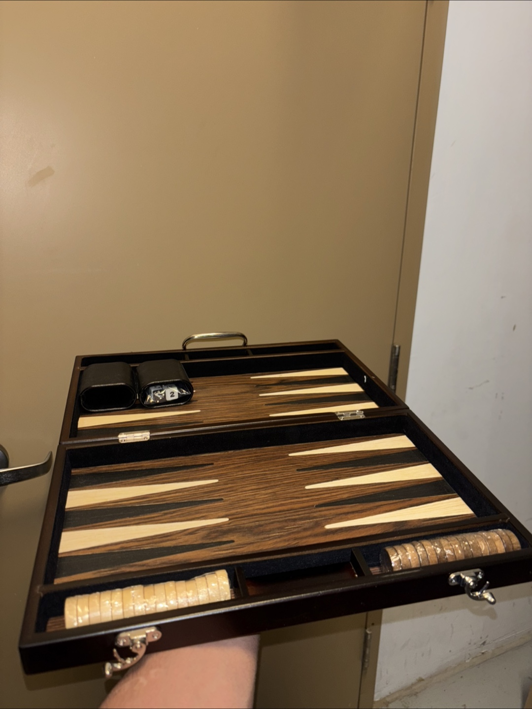 Craftsman Collection Deluxe Backgammon Set - photo 2