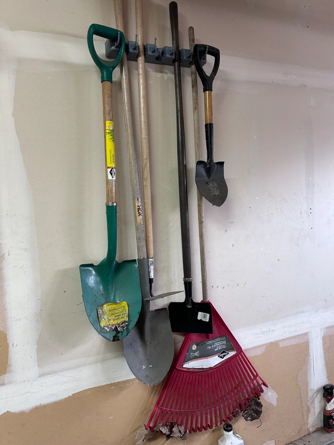Gardening Tools Set: Shovels, Hoe, and Rake