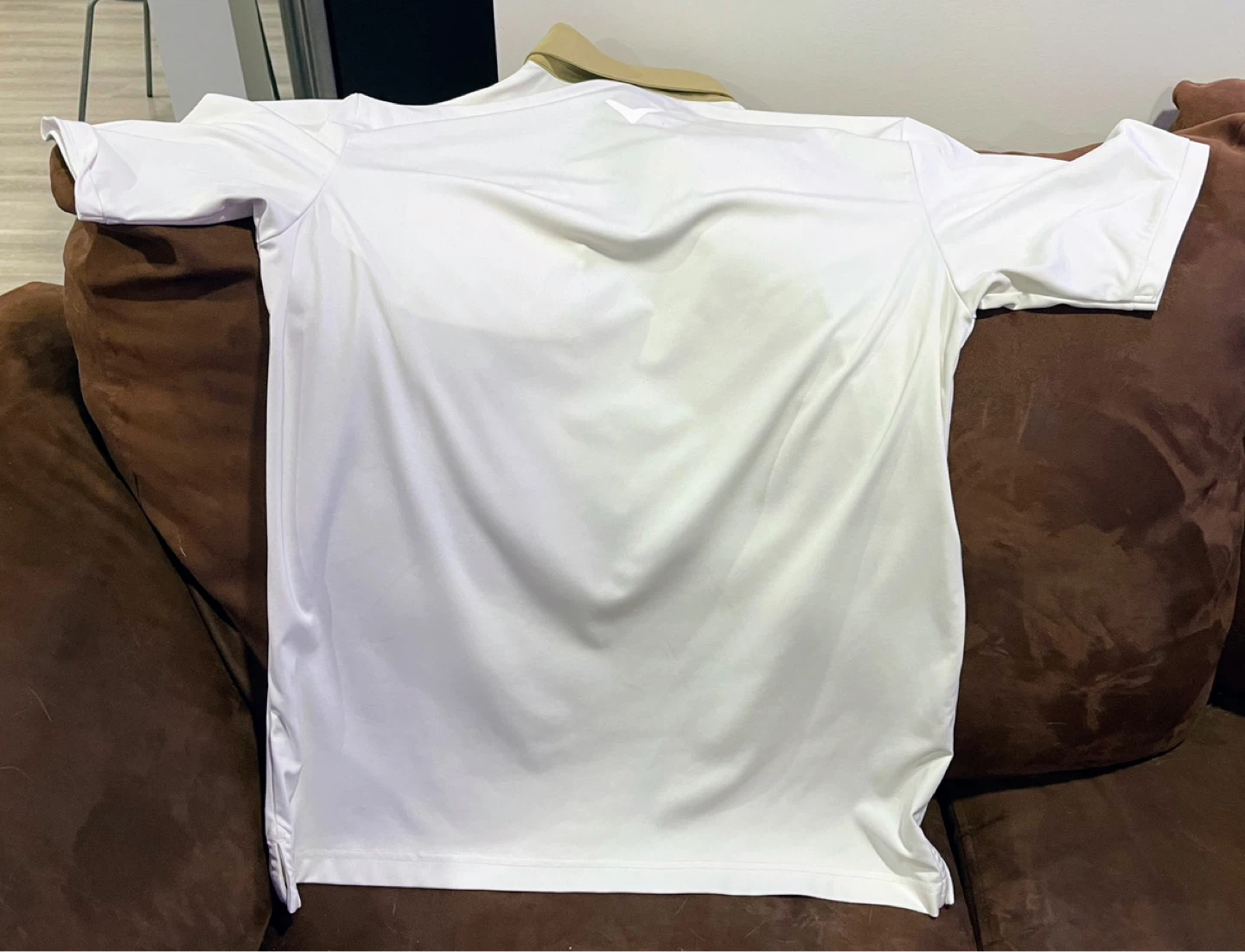 Callaway White Golf Polo Shirt - Size L - photo 2