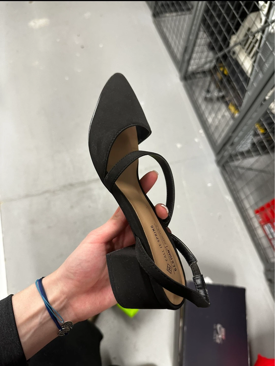 Black Slingback Heels size 39 - photo 2