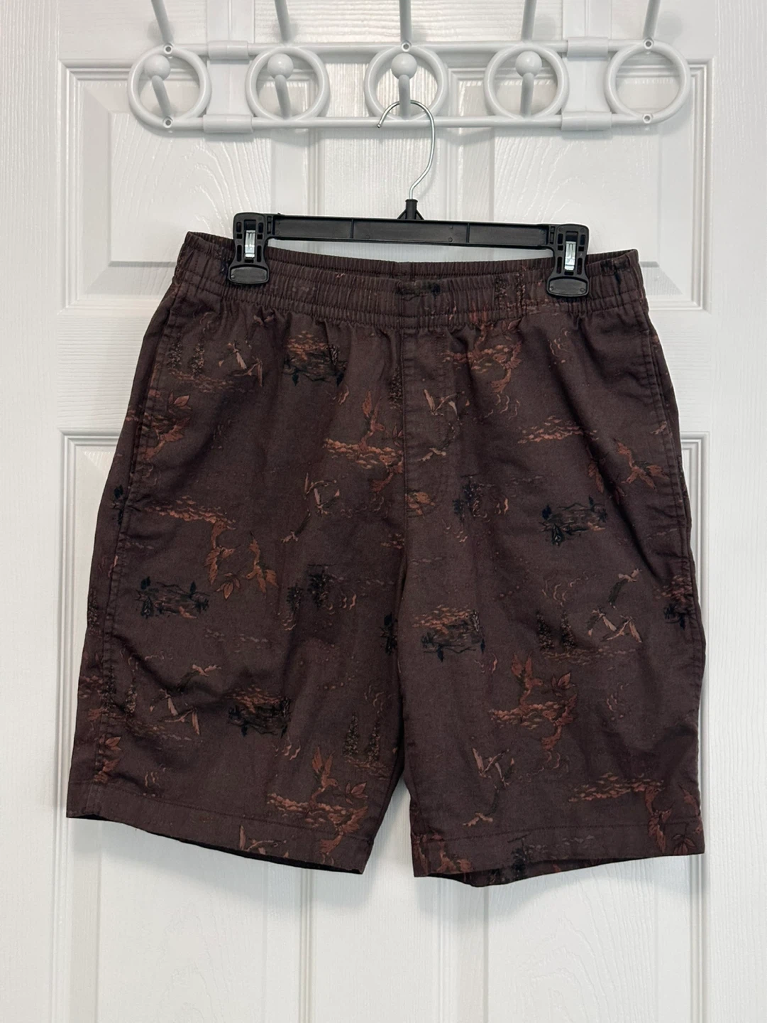 Uniqlo Men's Printed Elastic Waist Shorts