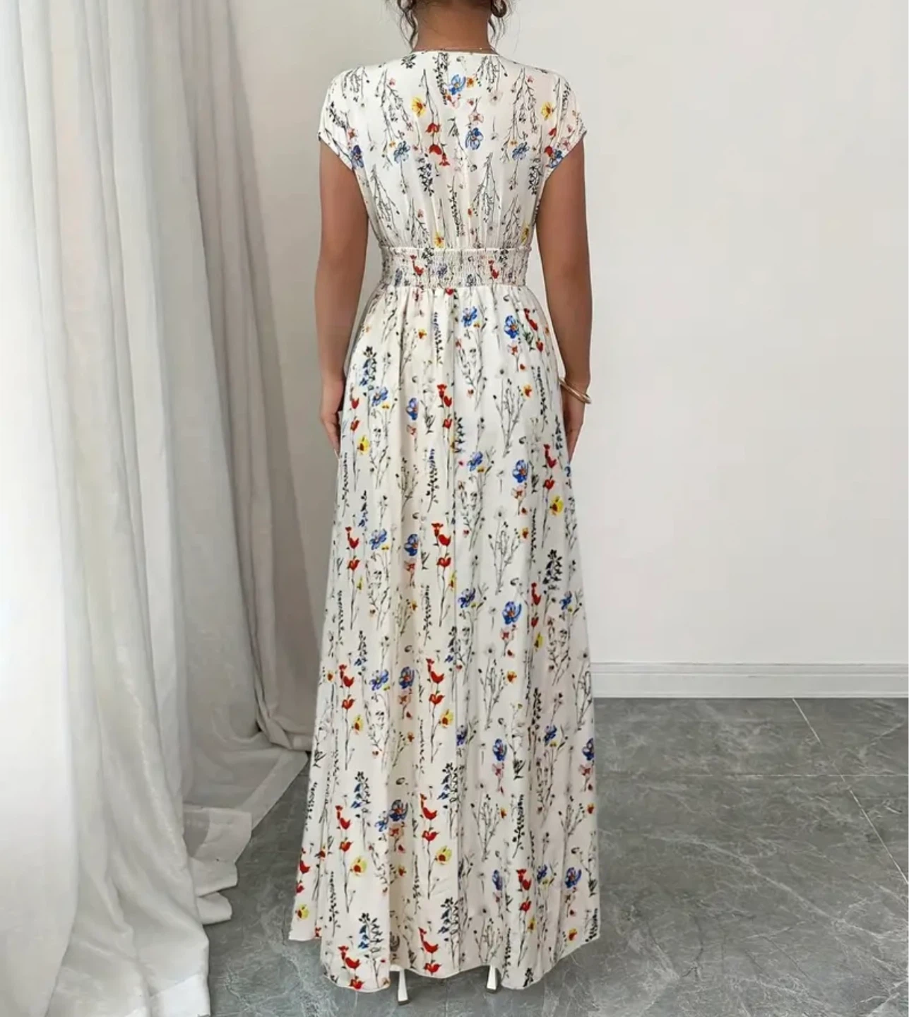 Women's Floral Maxi Dress - photo 2