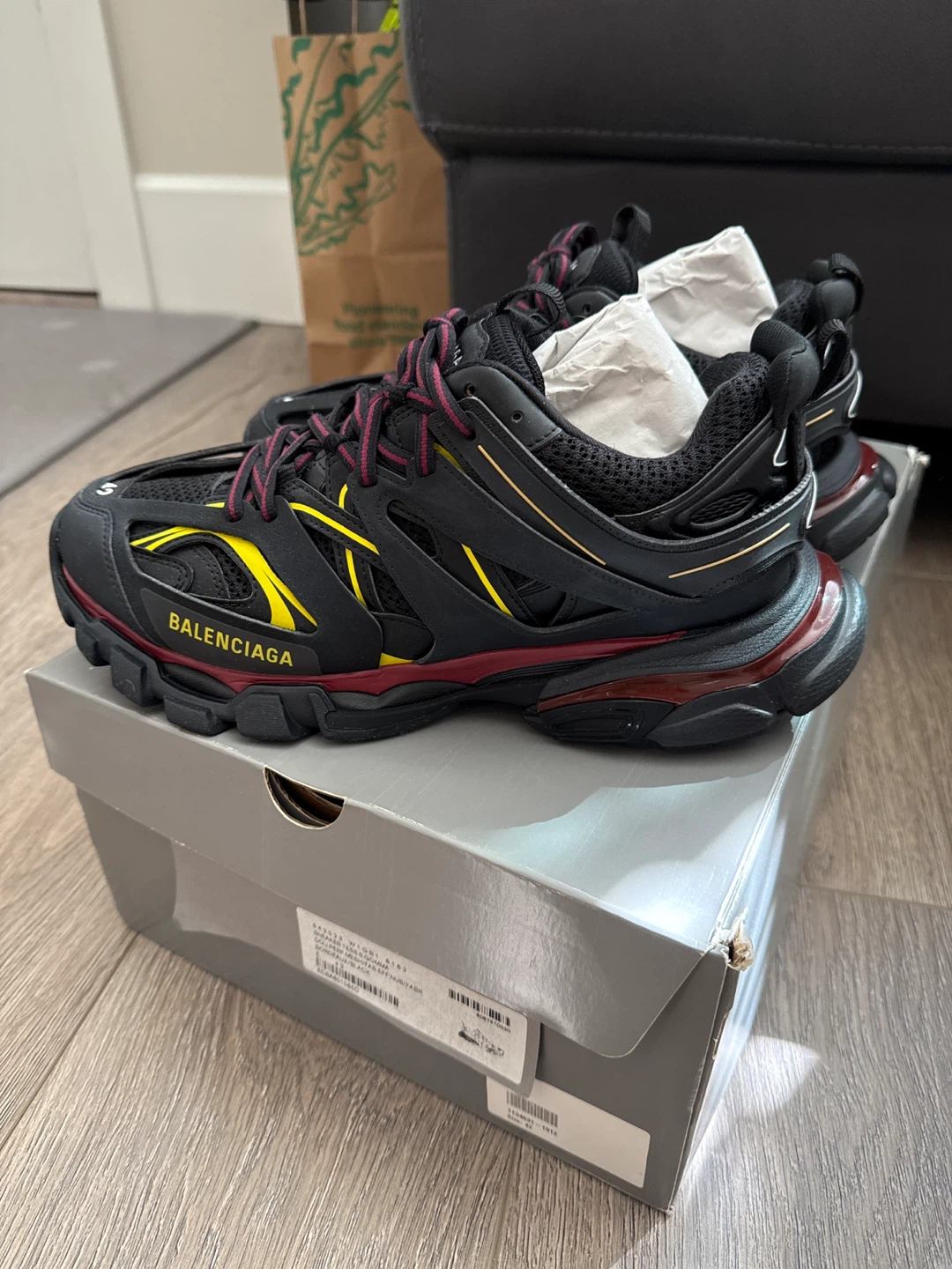 Balenciaga Track Sneakers - Black/Yellow/Red - photo 2