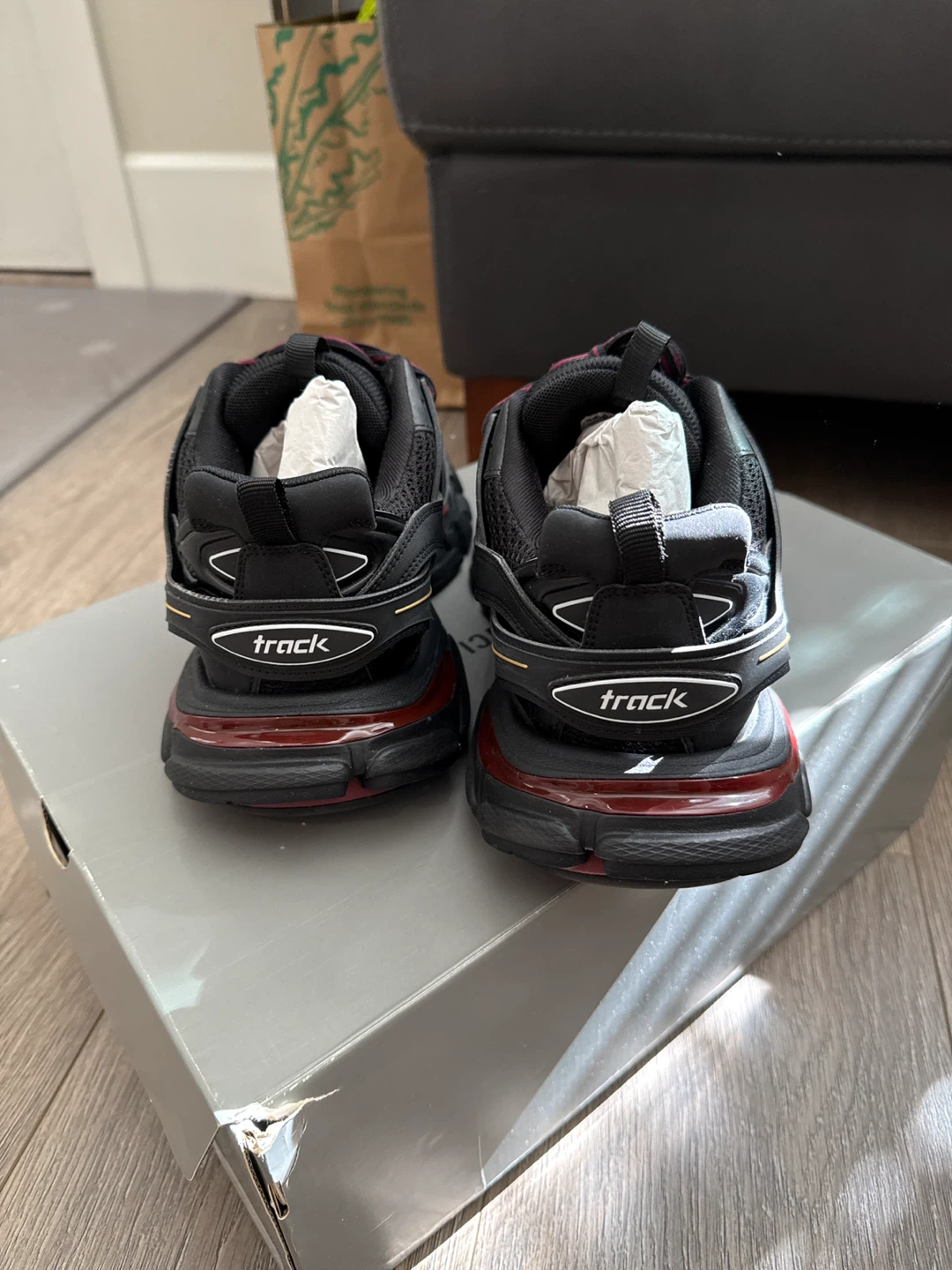 Balenciaga Track Sneakers - Black/Yellow/Red - photo 3