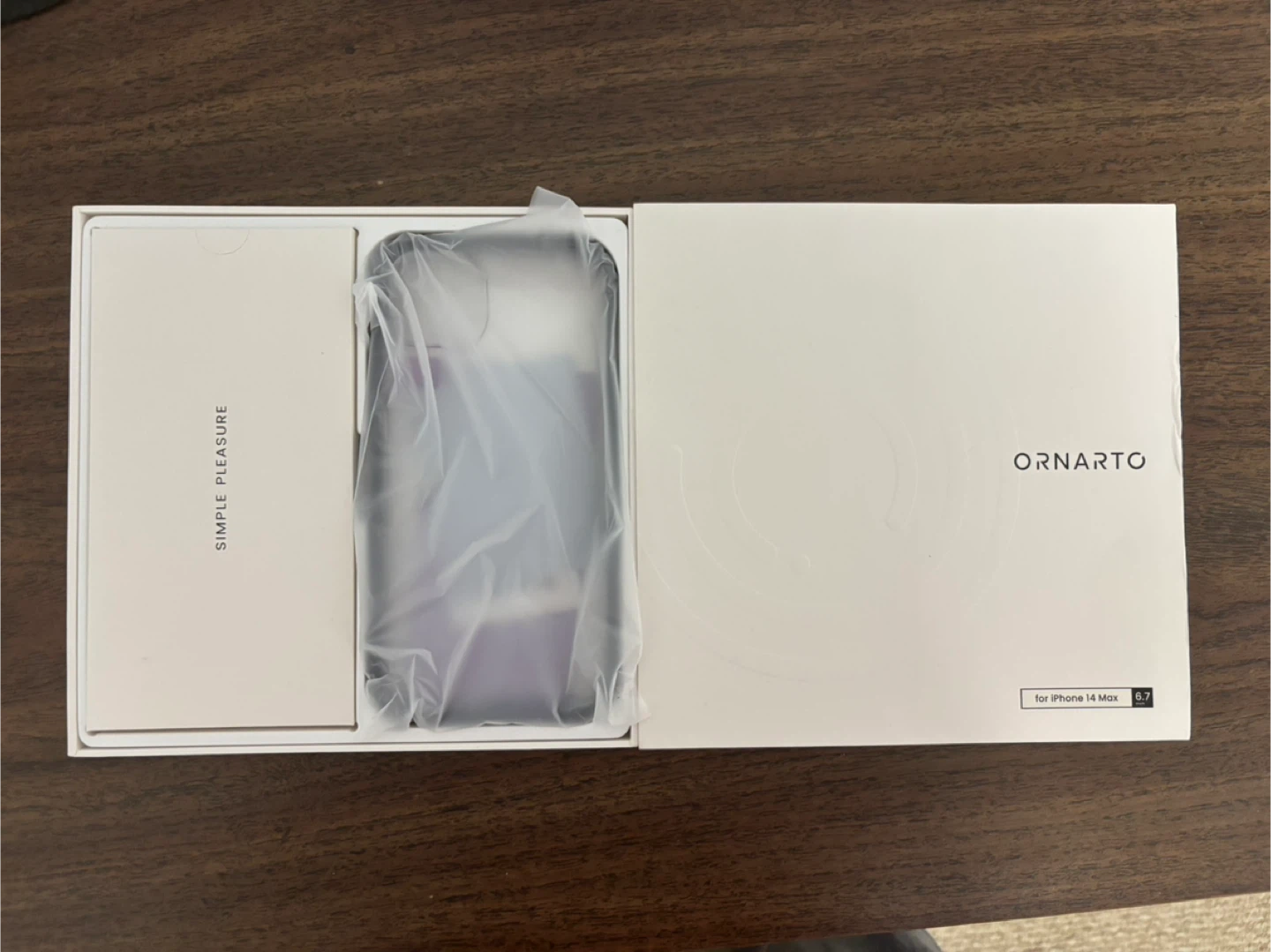 ORNARTO Clear Phone Case and Screen Protectors for iPhone 14 Max - photo 3