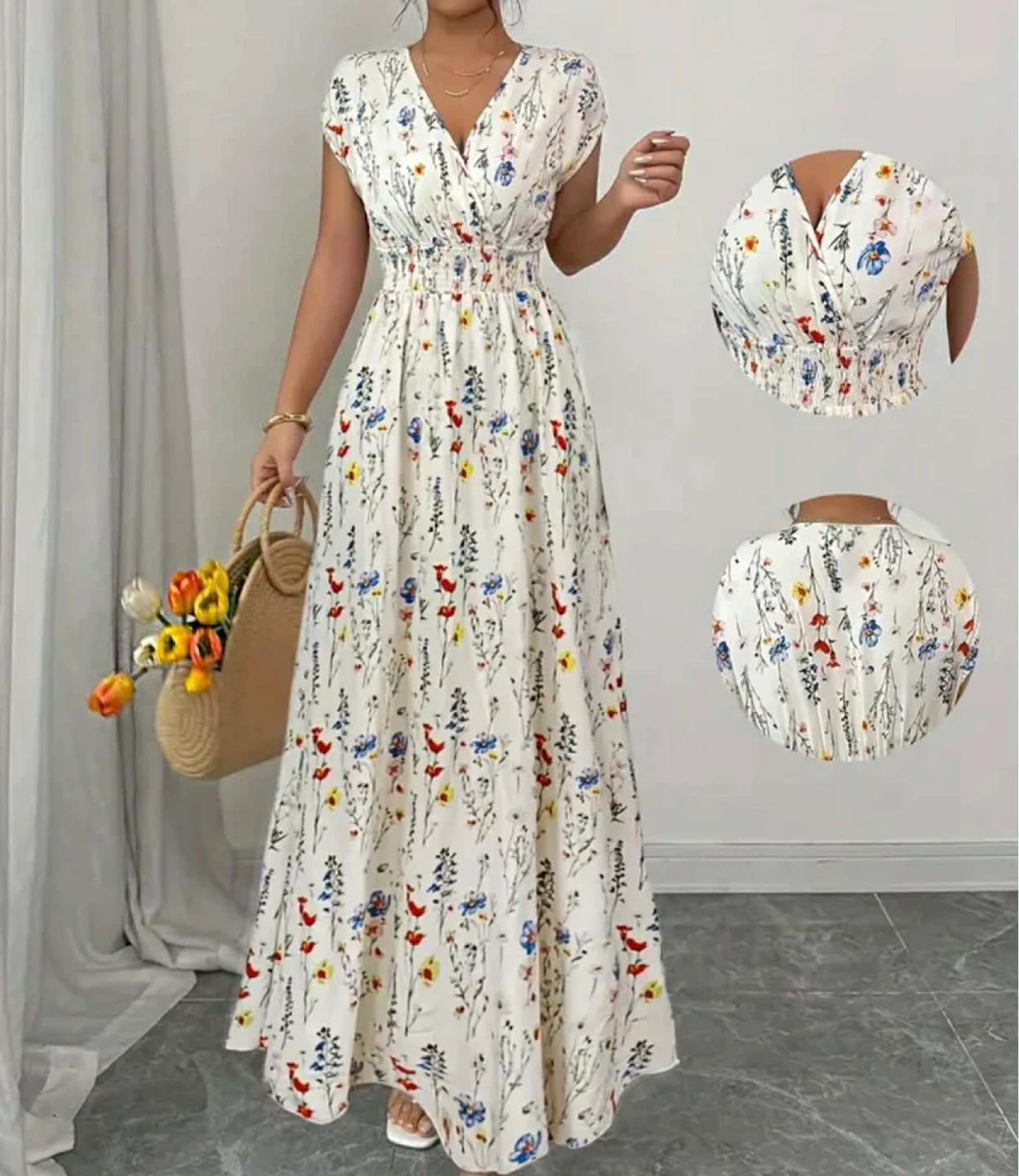 Women's Floral Maxi Dress