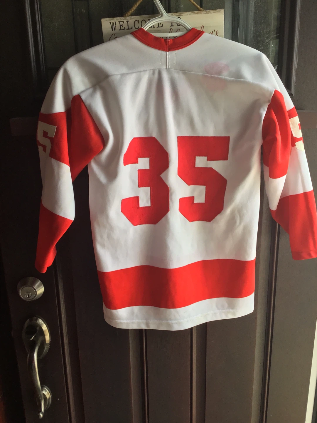 Maska Toronto Red Wings Hockey Jersey #35 - photo 2