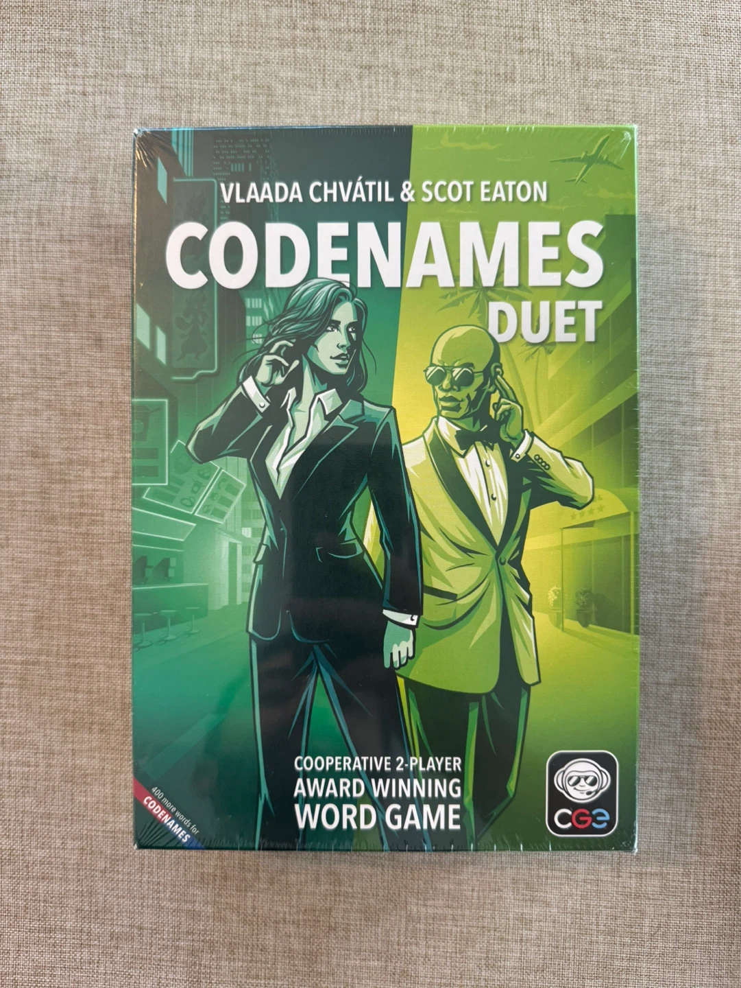 Codenames Duet Cooperative 2-Player Word Game