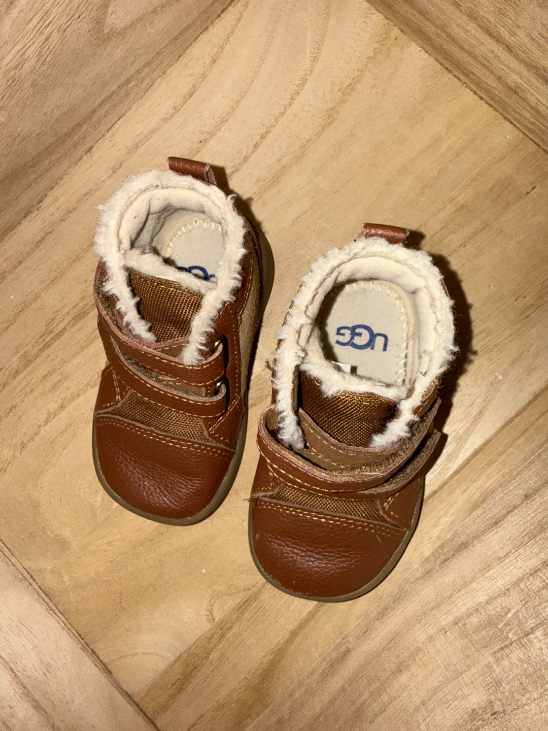 Ugg Toddler Brown Leather Boots - photo 4