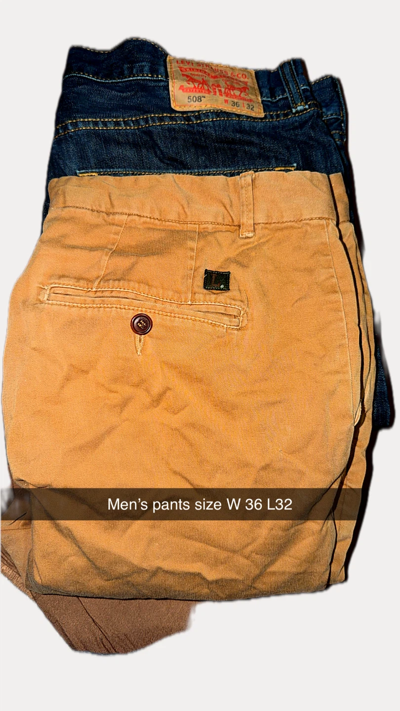 Levi's 508 Jeans and Khakis Men's Size W 36 L 32