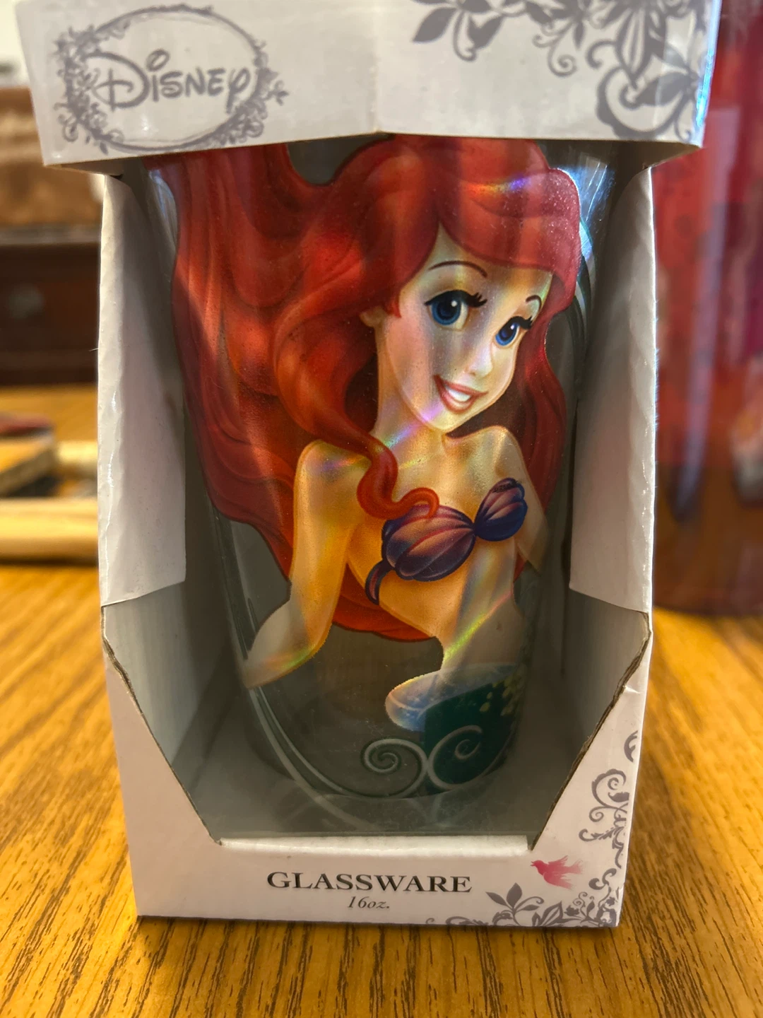 Disney The Little Mermaid Ariel Glassware 16oz