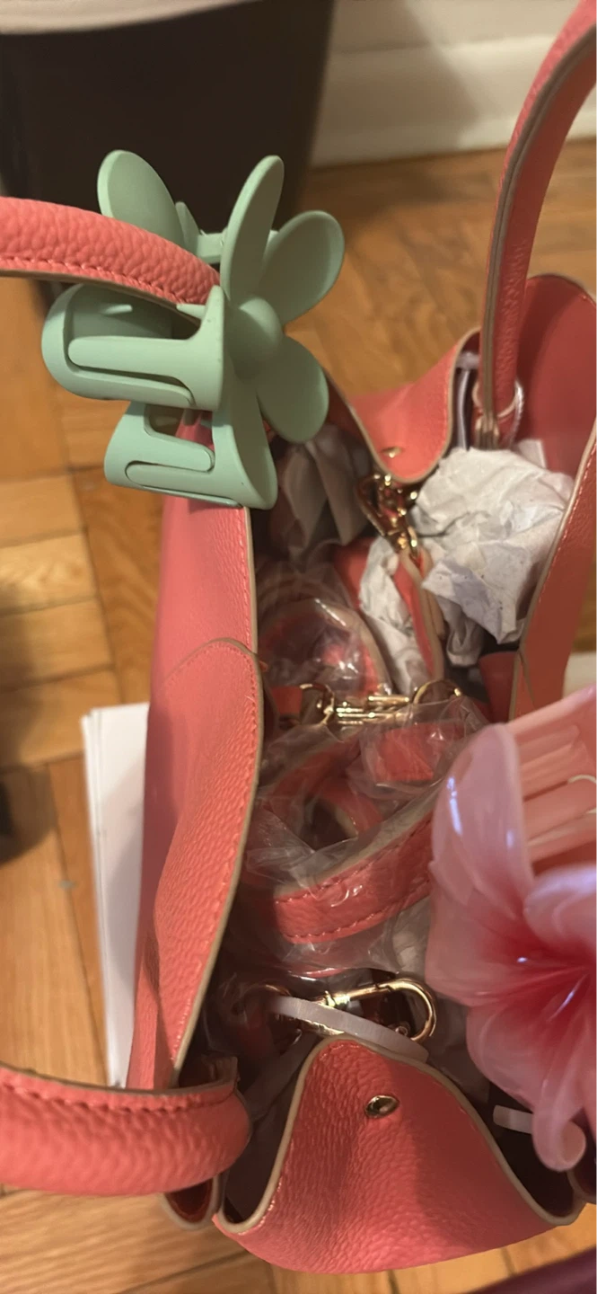 Nanette lepore Pink Floral Top Handle Bag - photo 4