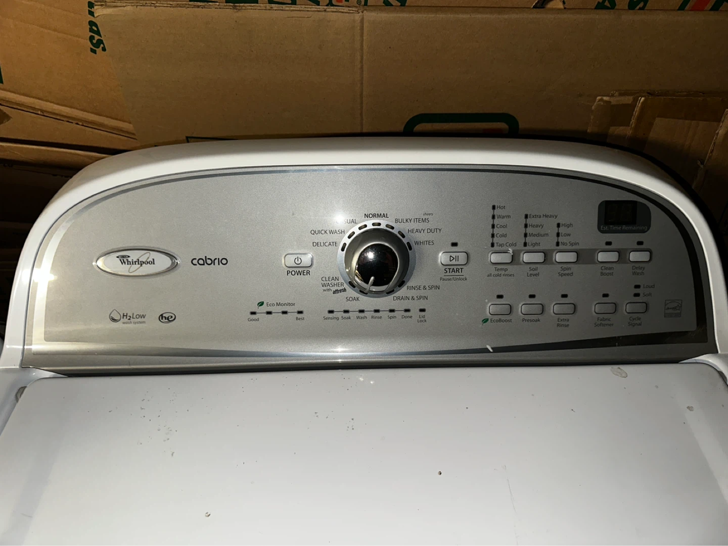 Whirlpool Cabrio Top Load Washer & Dryer