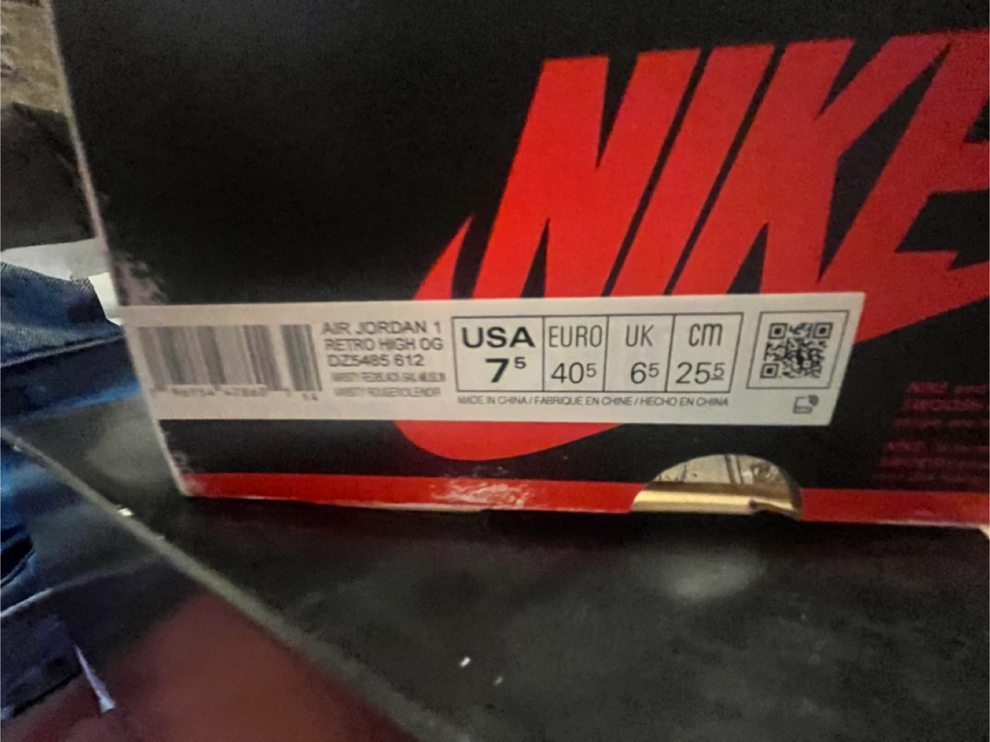 Nike Air Jordan 1 Retro High OG Sneakers - photo 2