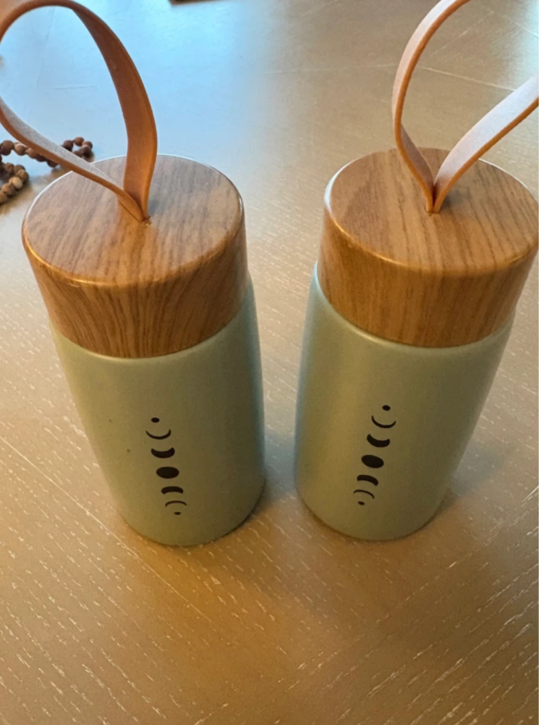 Stainless Steel Insulated Bottles – Moon Phase Design (Set of 2) - photo 4