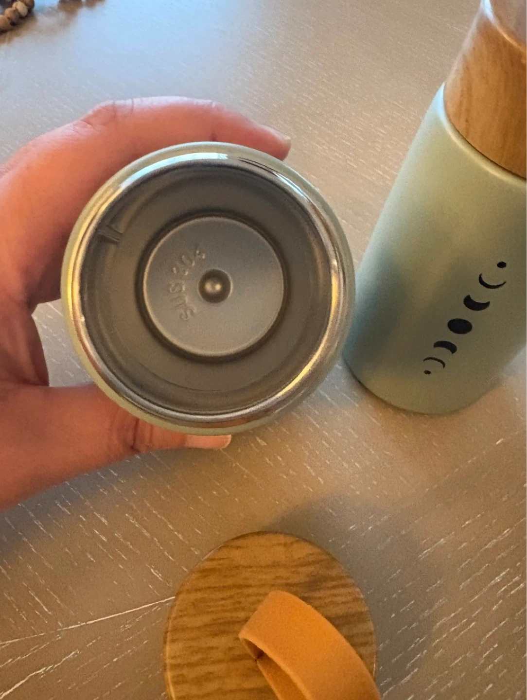 Stainless Steel Insulated Bottles – Moon Phase Design (Set of 2) - photo 2