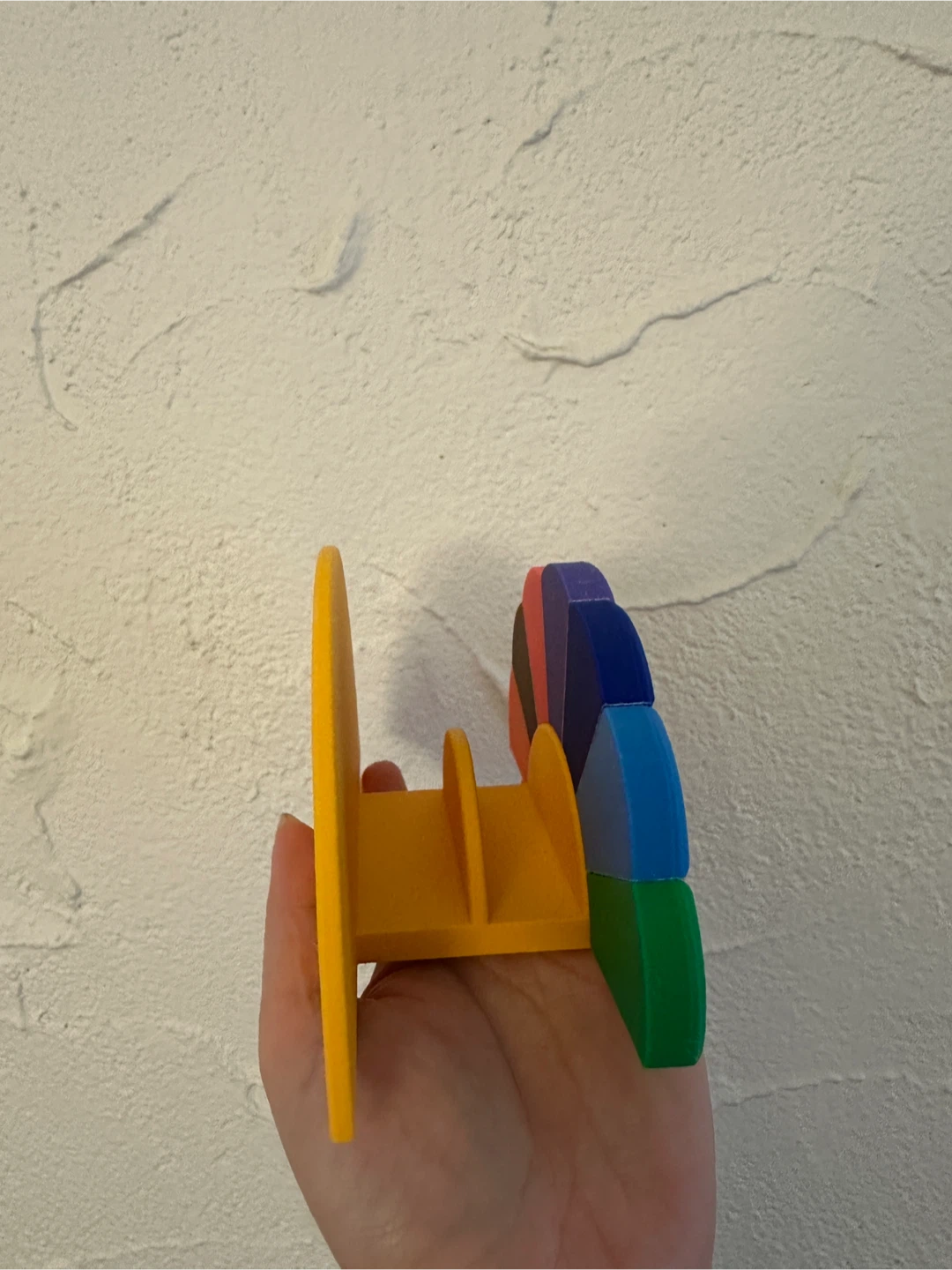 3D print Cute Sun-Shaped Phone/Tablet Stand - photo 2