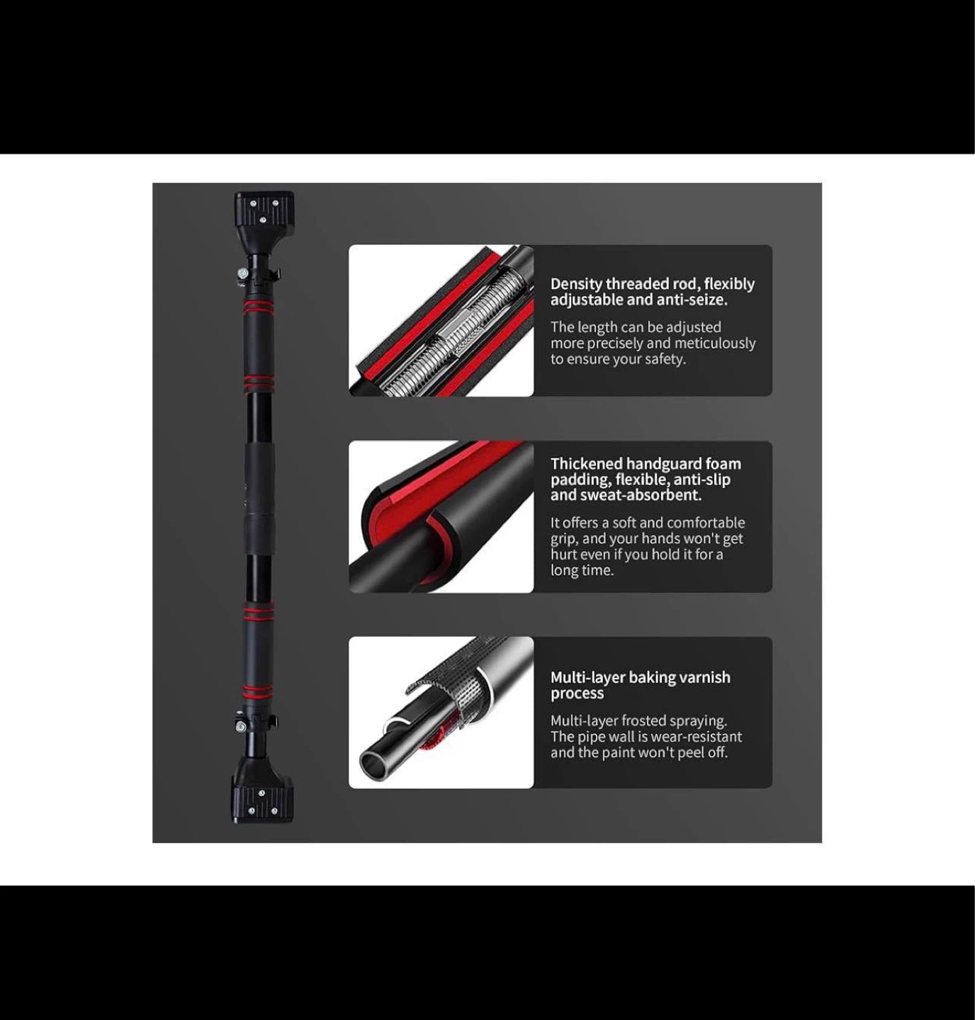 Drill-free Self-locking Powerful Pull-up Bar - photo 2