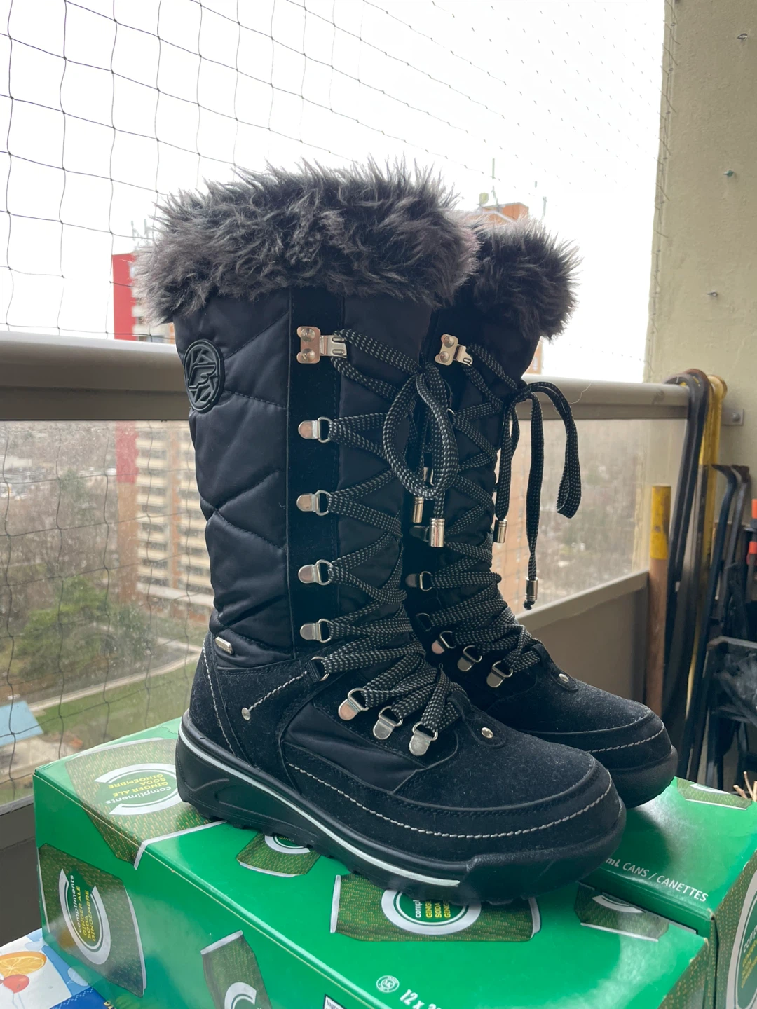 Superfit Black Winter Boots – Size 8