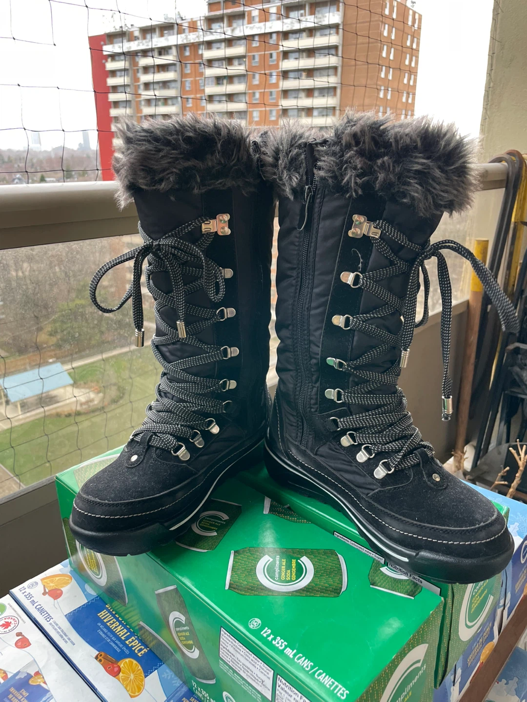 Superfit Black Winter Boots – Size 8 - photo 3