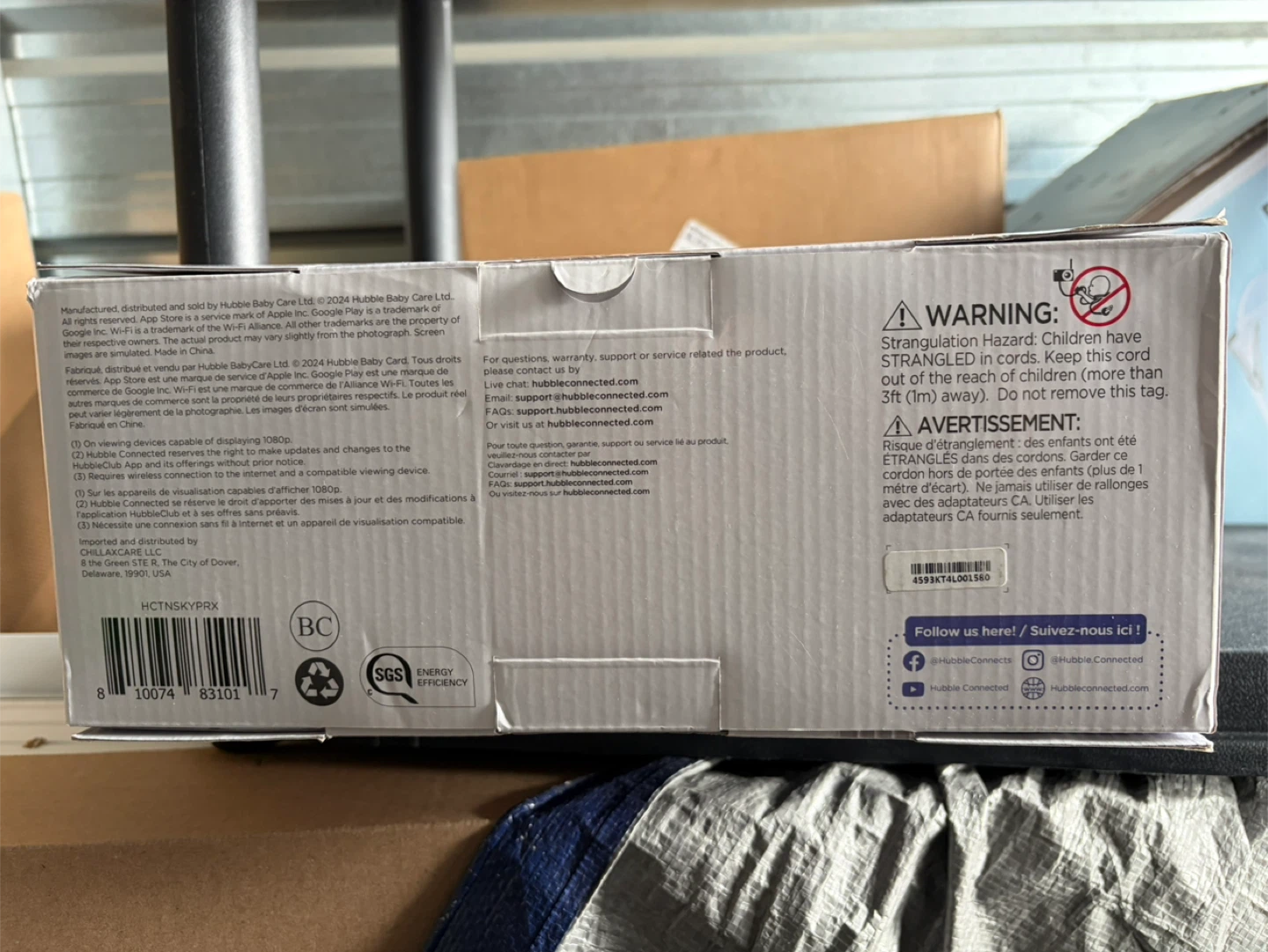 Hubble Connected SkyVision AI Pro HD Baby Monitor BNIB - photo 2