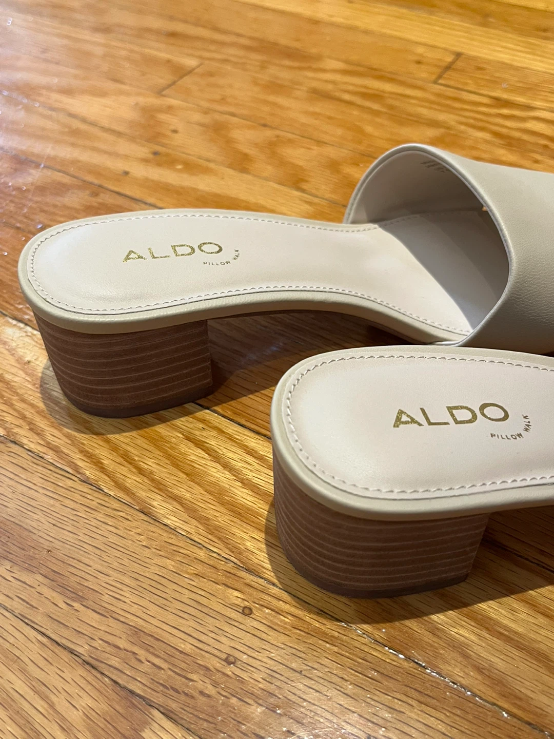 ALDO Women's Slide Sandals Cream US Size 7.5 - photo 2