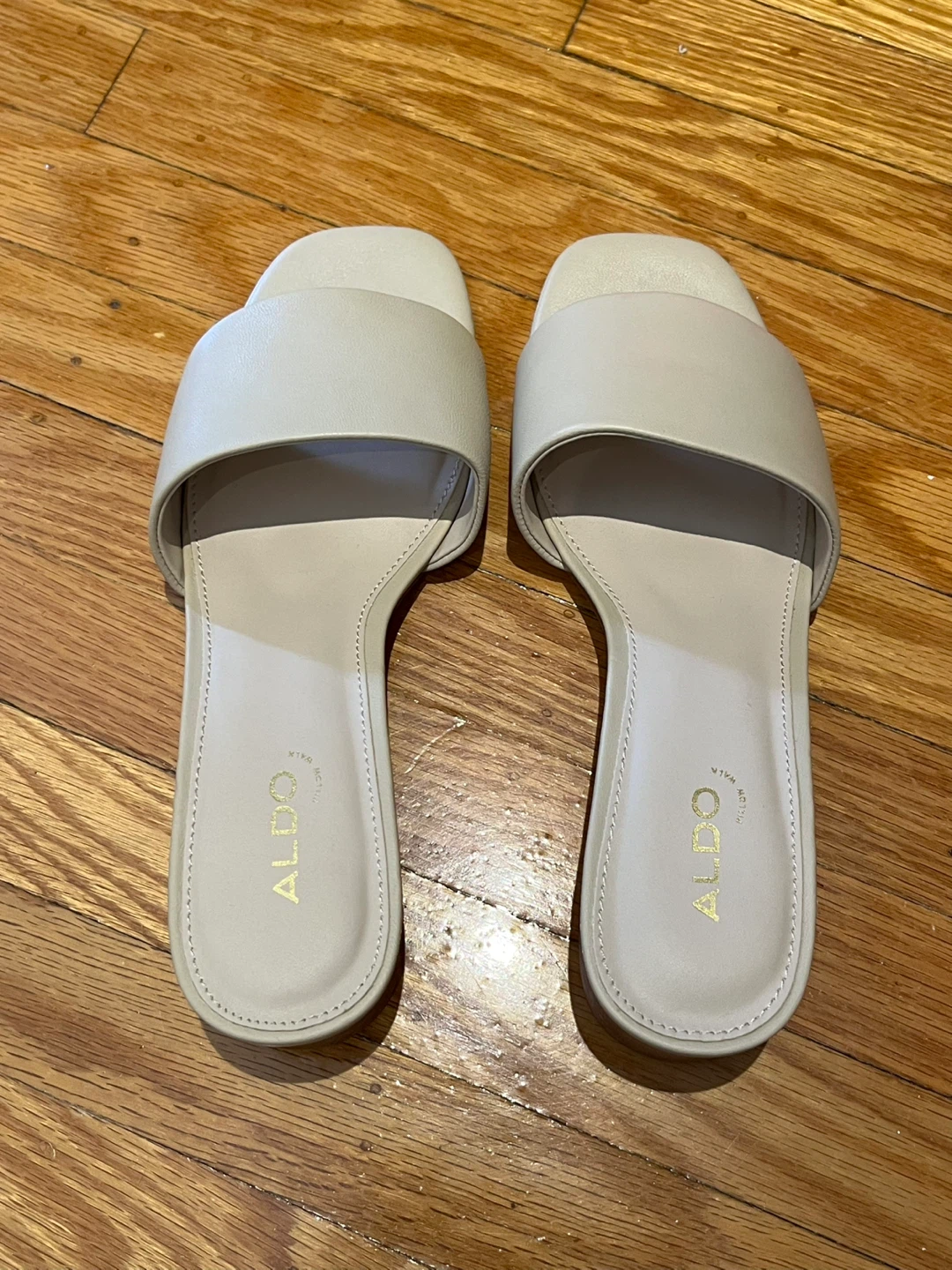 ALDO Women's Slide Sandals Cream US Size 7.5 - photo 3