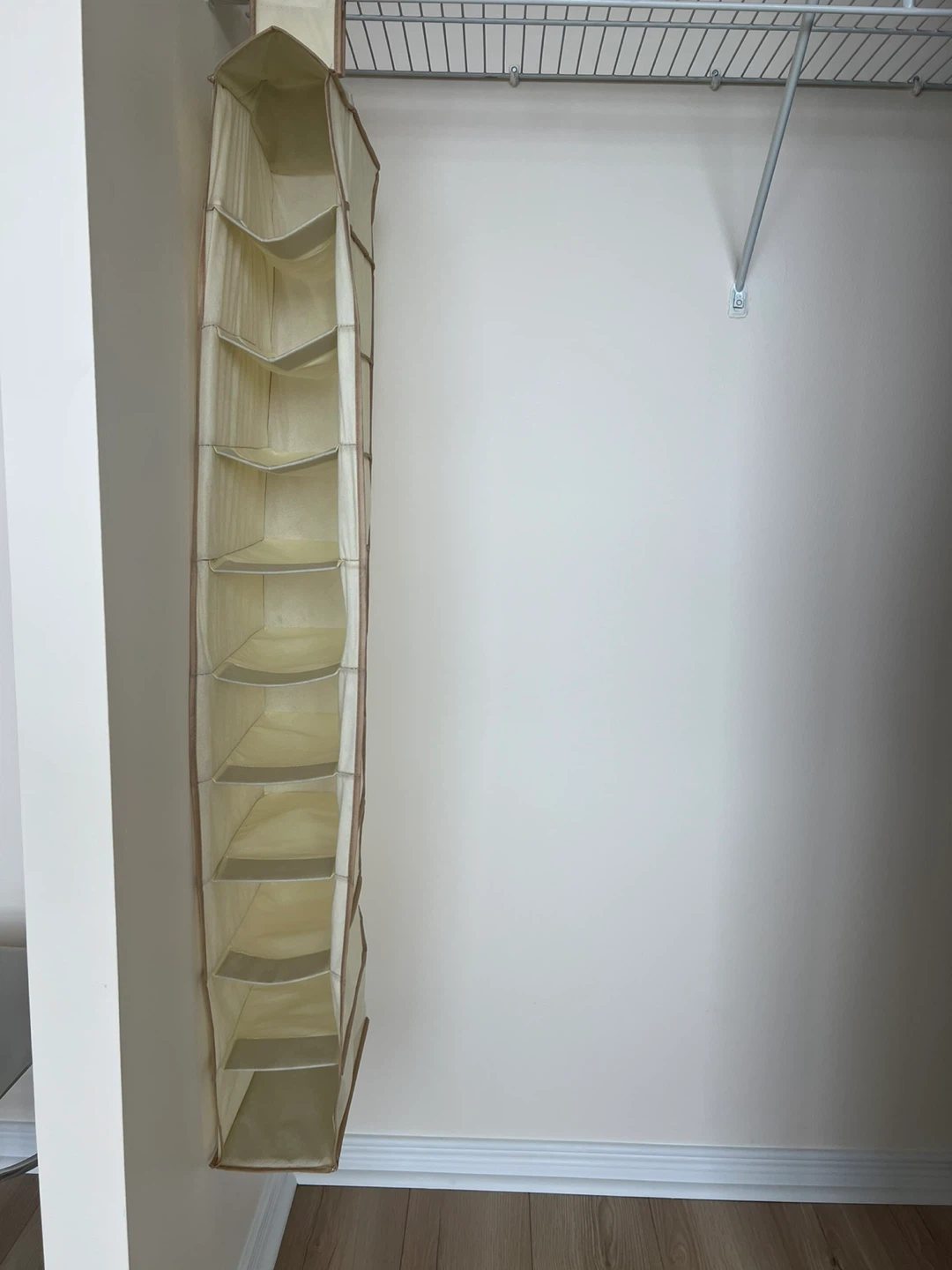 Slim Hanging Closet Organizer (Multi-Shelf)