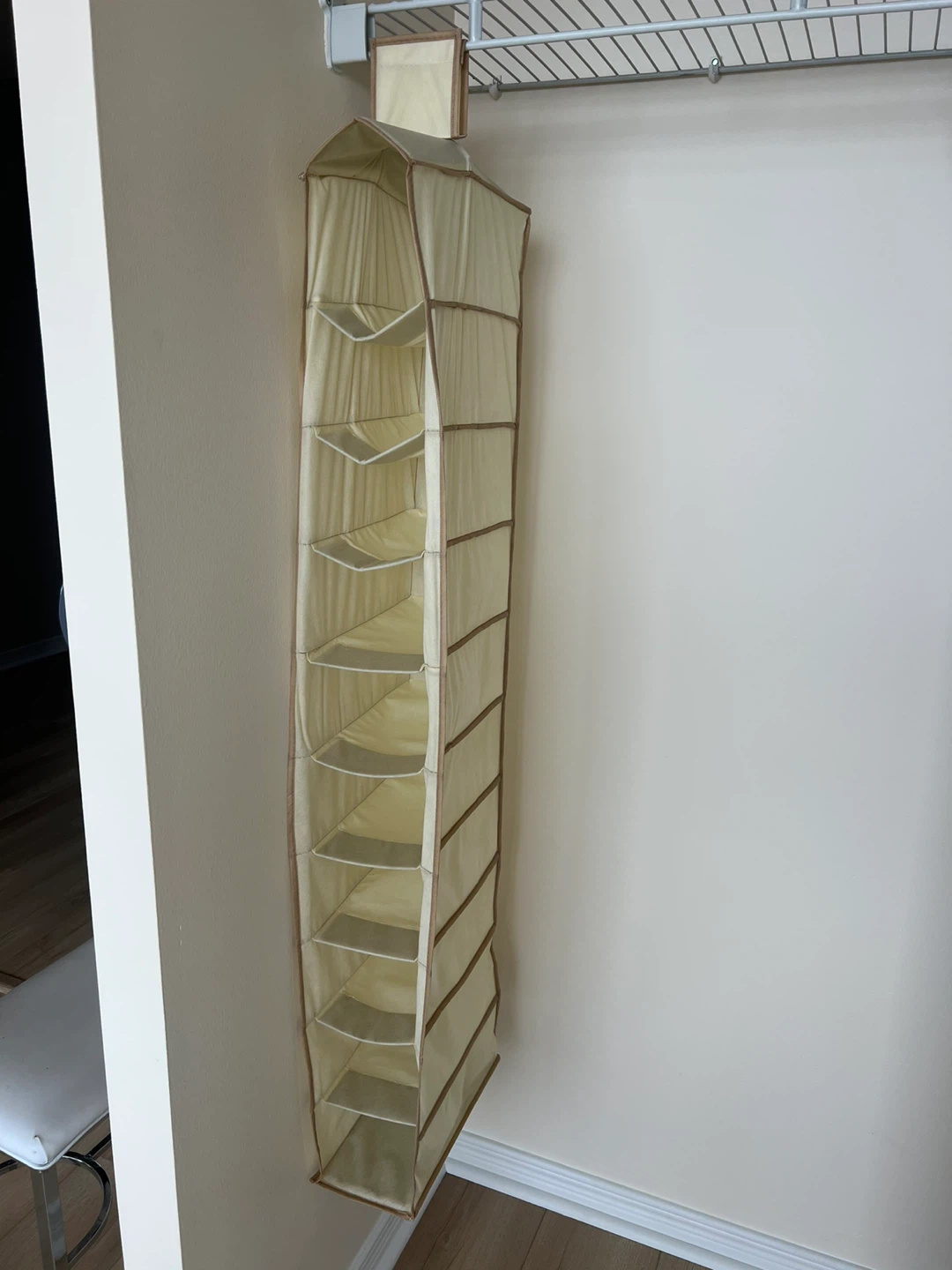 Slim Hanging Closet Organizer (Multi-Shelf) - photo 2