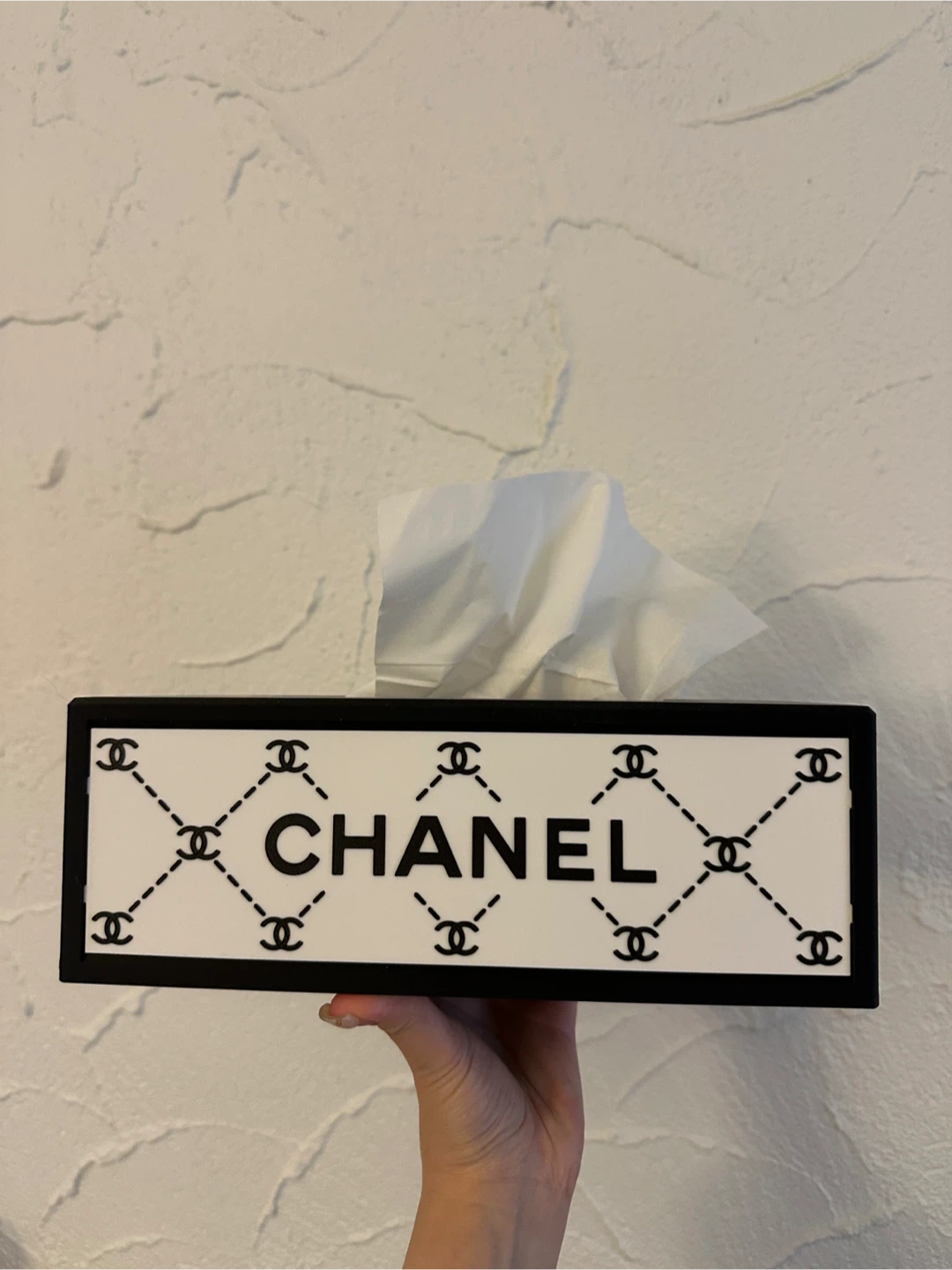 CHANEL inspired Tissue Box - photo 2