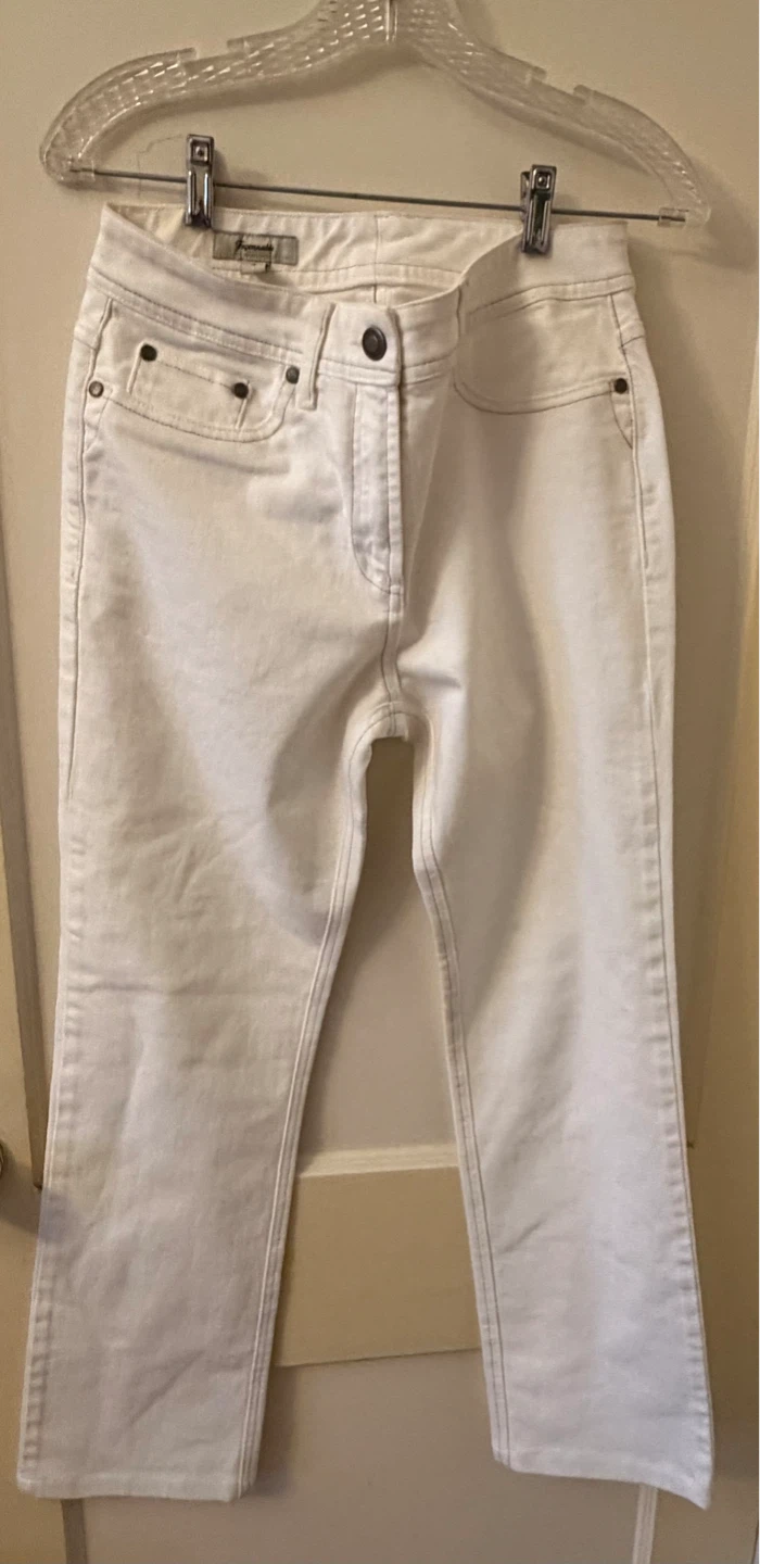 Faconnable offwhite jeans size 4