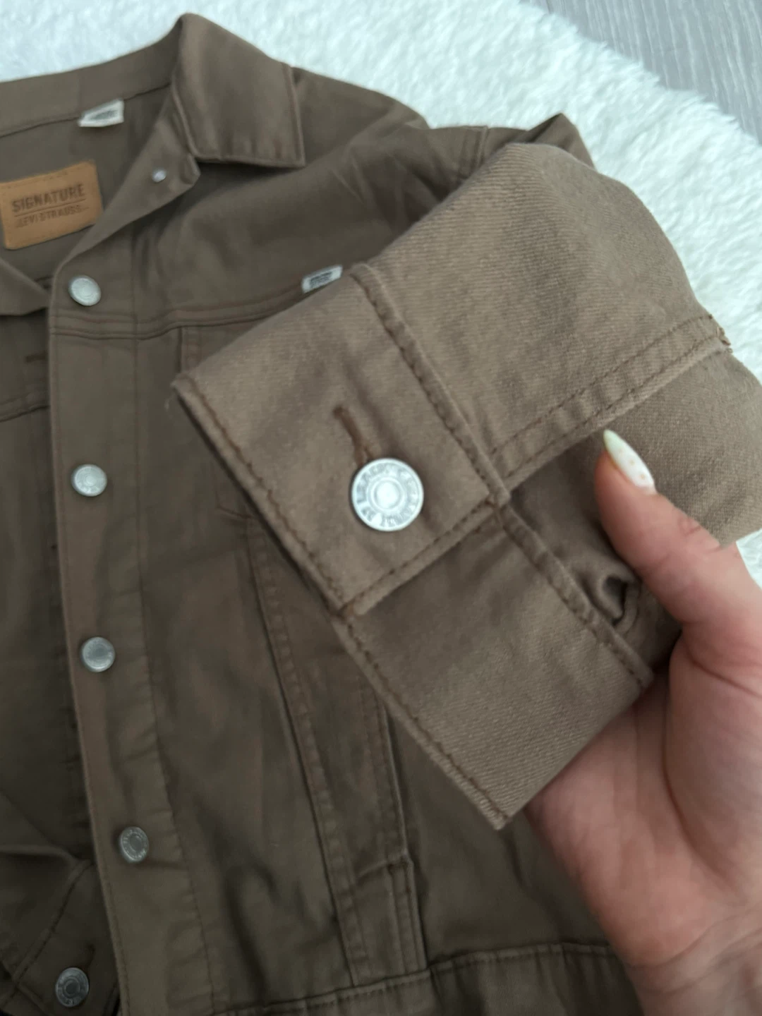 Levi Strauss Signature Denim Jacket - Brown - L-M - photo 3