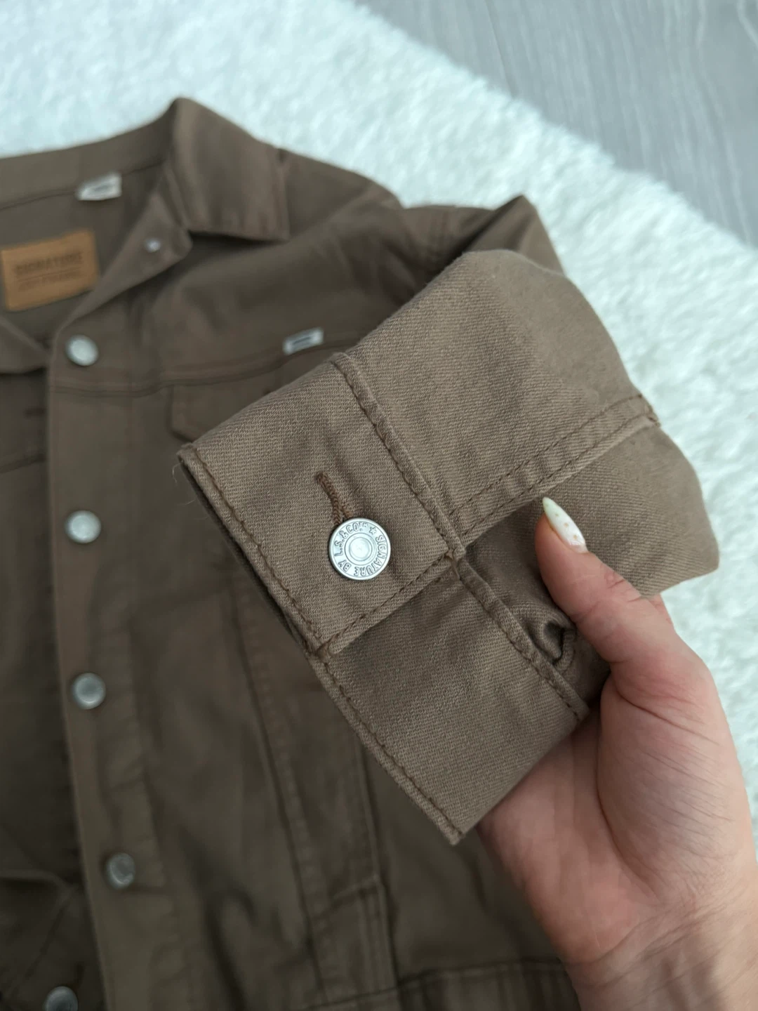 Levi Strauss Signature Denim Jacket - Brown - L-M - photo 4