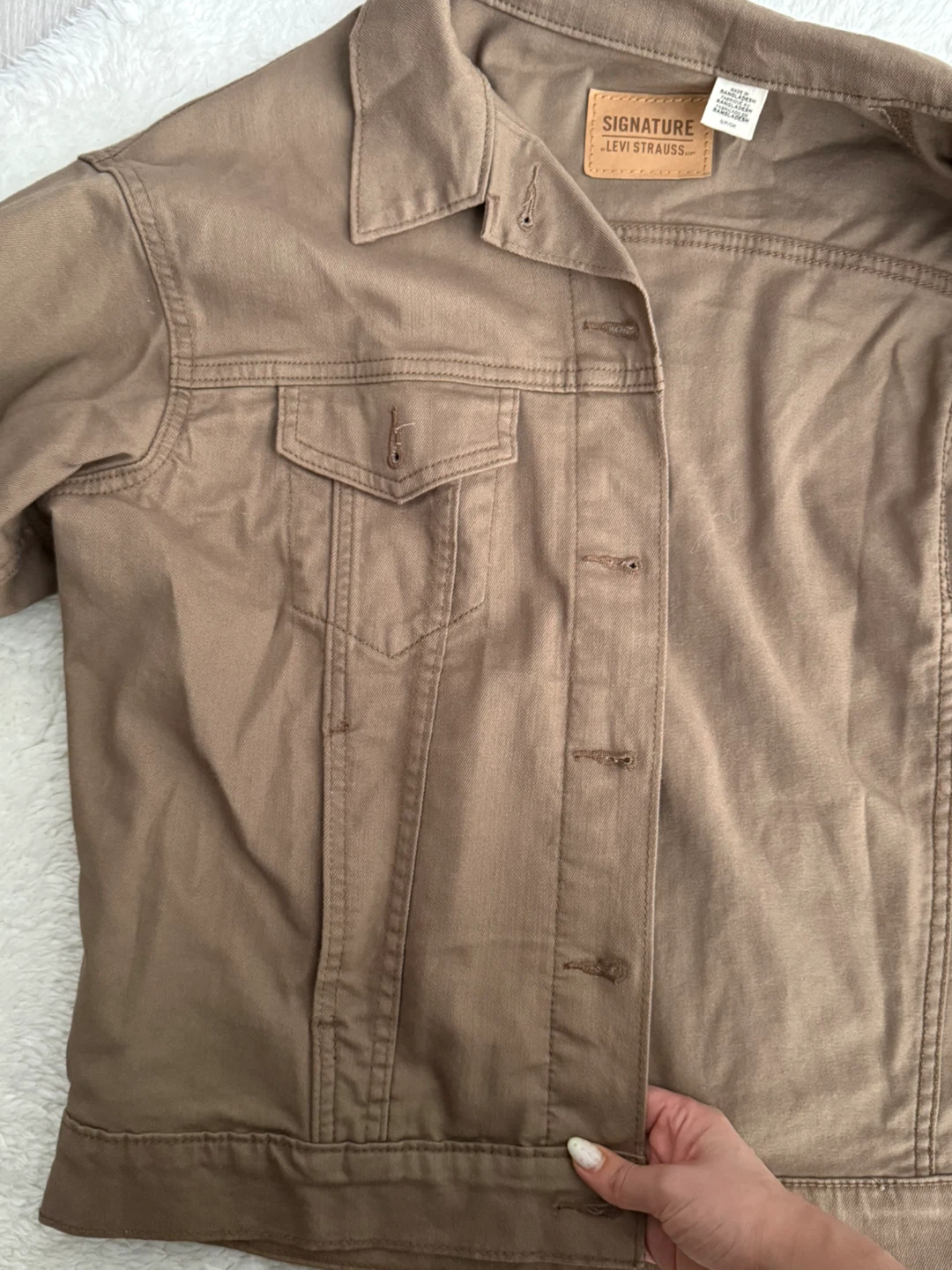 Levi Strauss Signature Denim Jacket - Brown - L-M - photo 5